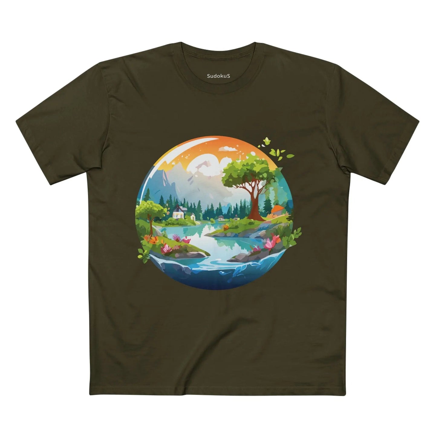 Fantasy Graphic Unisex 100 Cotton Staple Tee 17