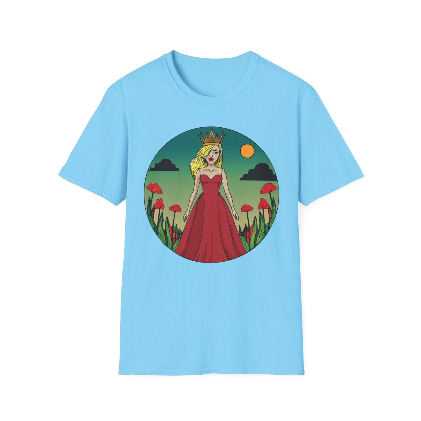 Womens Graphic T Shirt Art Design Tee Unisex Softstyle 64000 Ring Spun Cotton Daily Wear