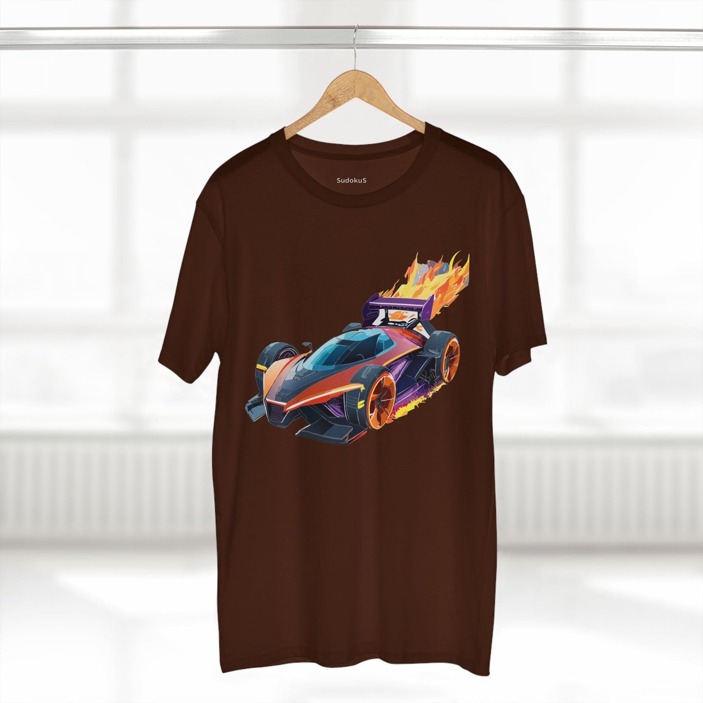 Car Graphic Unisex 100 Cotton Staple Tee 16