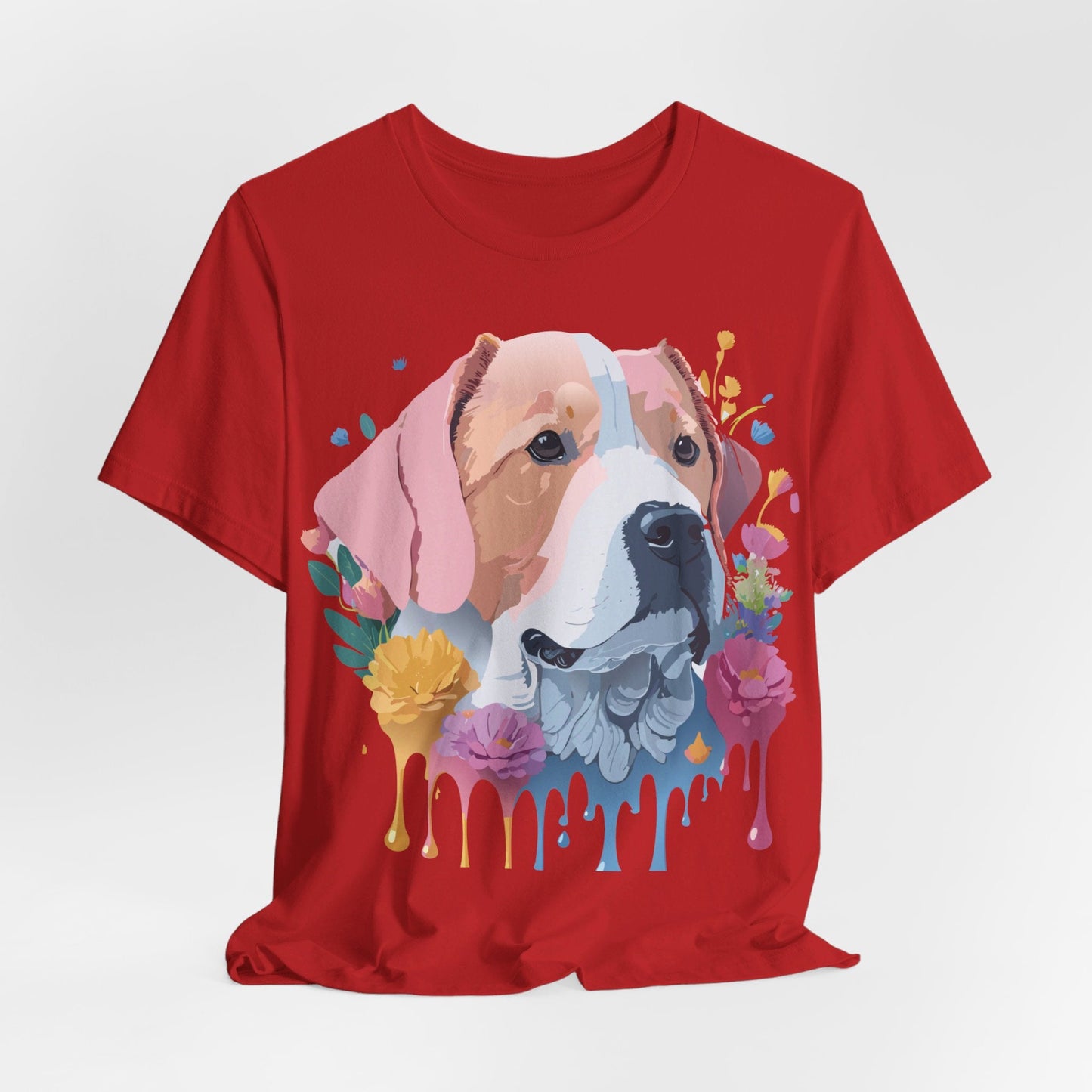 Dog Graphic Unisex 100 Cotton T-Shirt 9