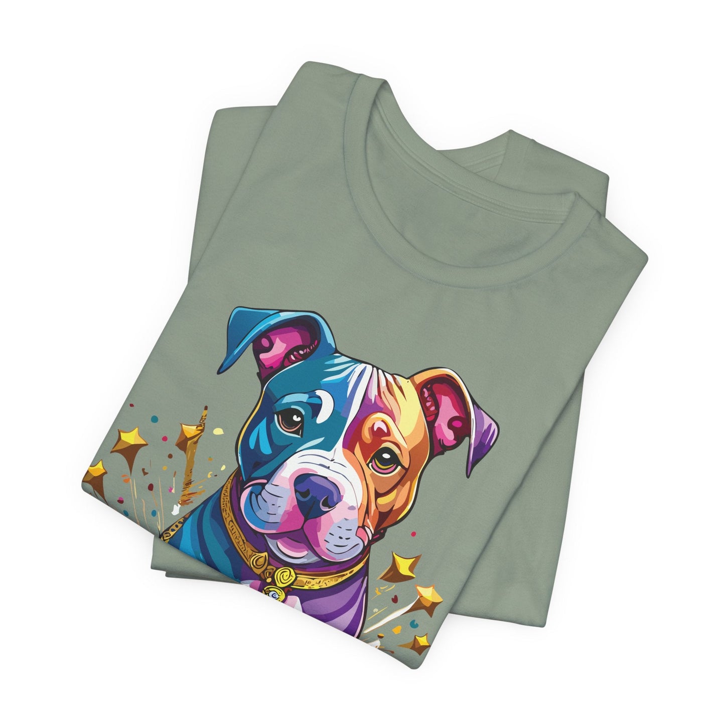 Unisex Animal Shirt Art Design Tee With Wild Animals Graphic For Everyday Wear And Comfort