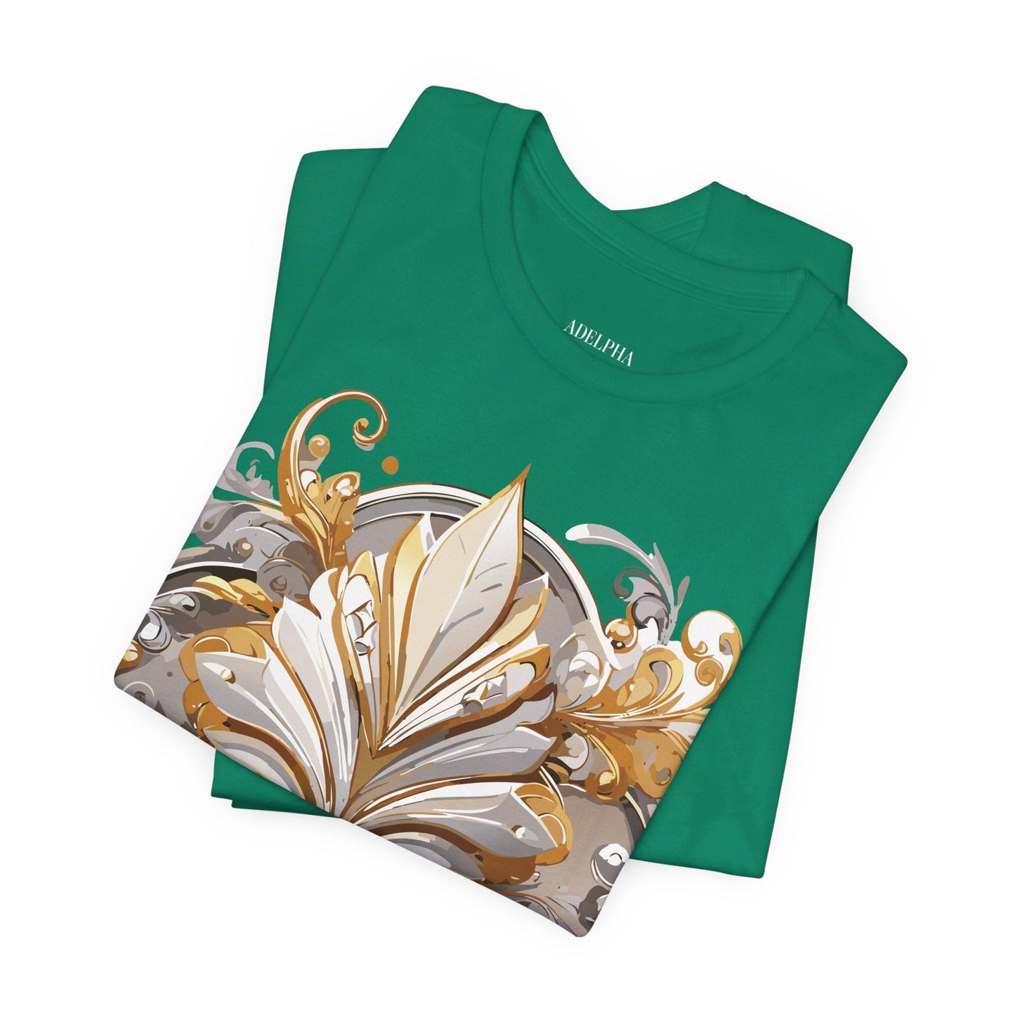 Jewelry Graphic Unisex 100 Cotton Vintage Treasure Art T-Shirt 11
