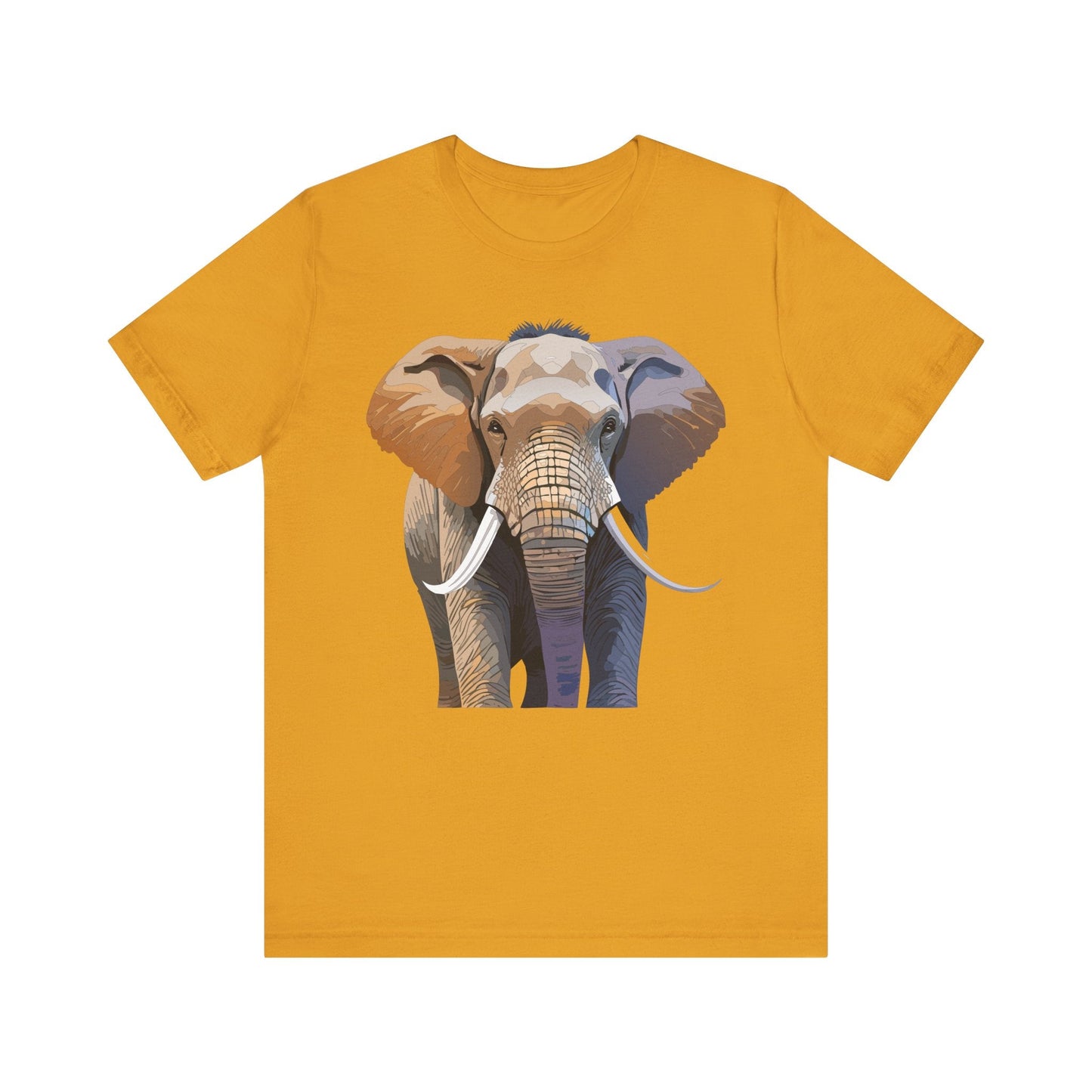 Unisex Animal Art Design Tee Shirt With Wildlife Animals Short Sleeve Everyday Comfort