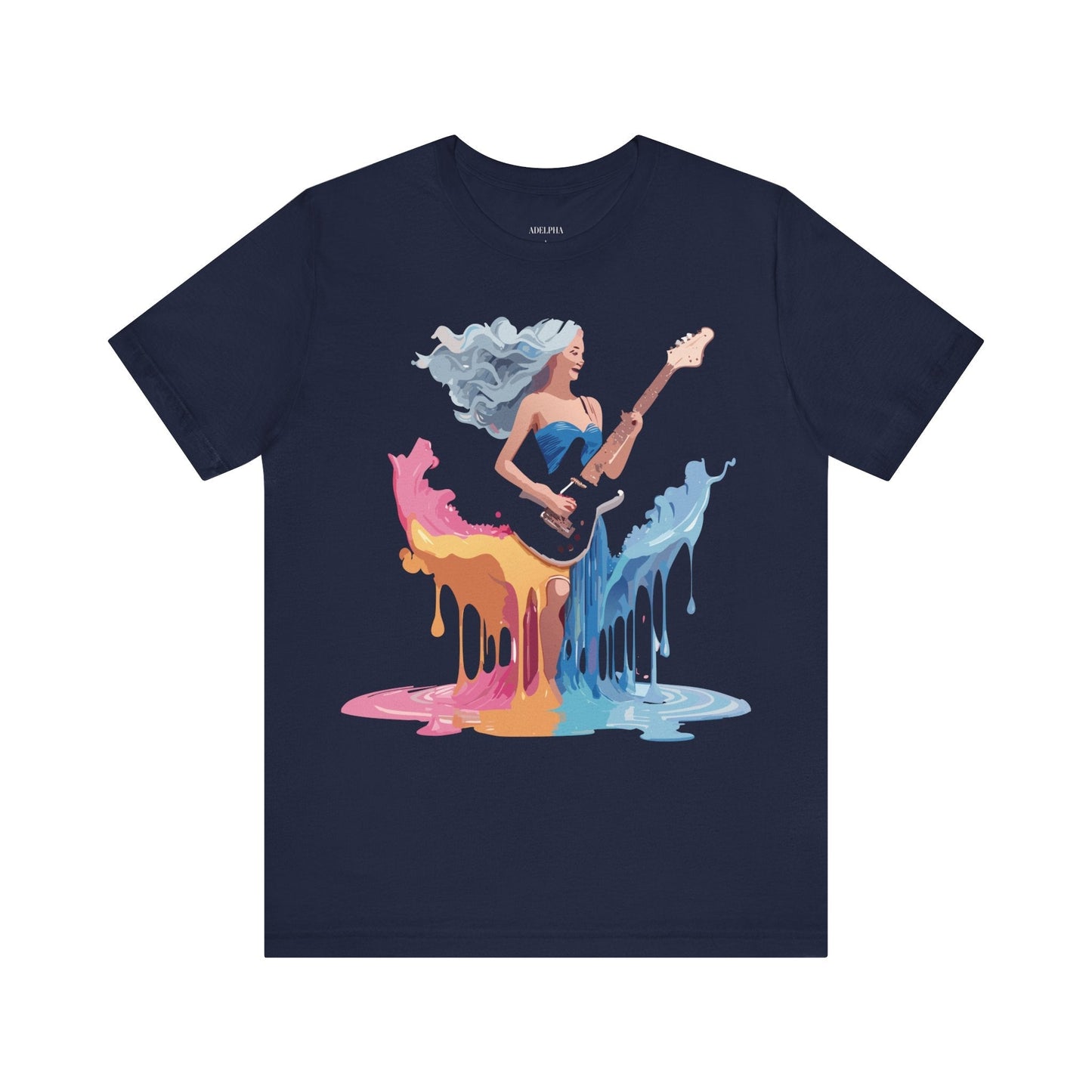 Adelpha Music T Shirt Graphic Tee Unisex Short Sleeve Vintage Inspired Artwork Casual Wear