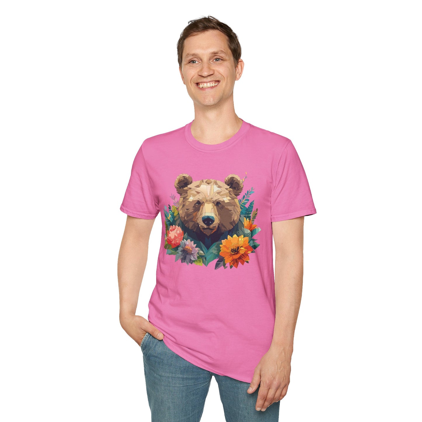 Bear T-Shirt, Teddy Bear T Shirt, Shirt with Bear, Shirt with Animal - 3