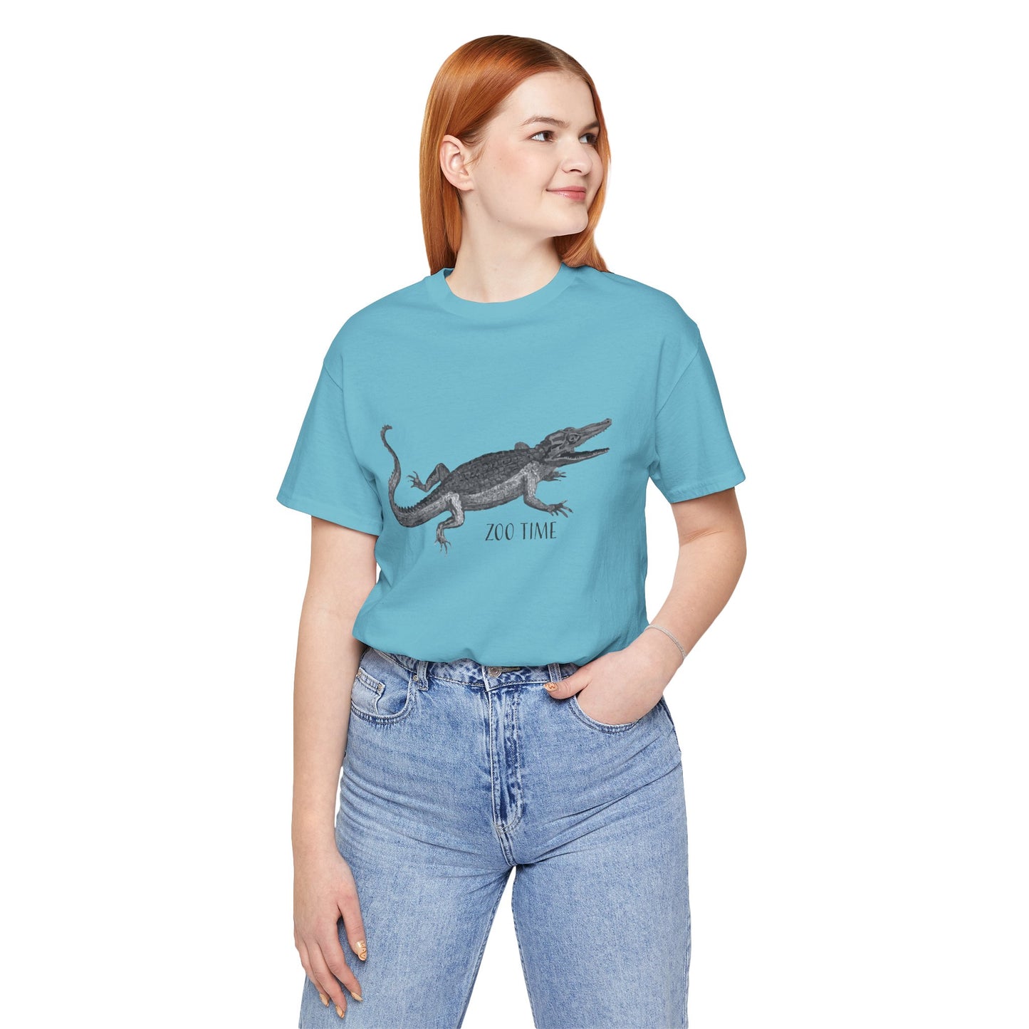 Unisex Tee Shirt with animals Print