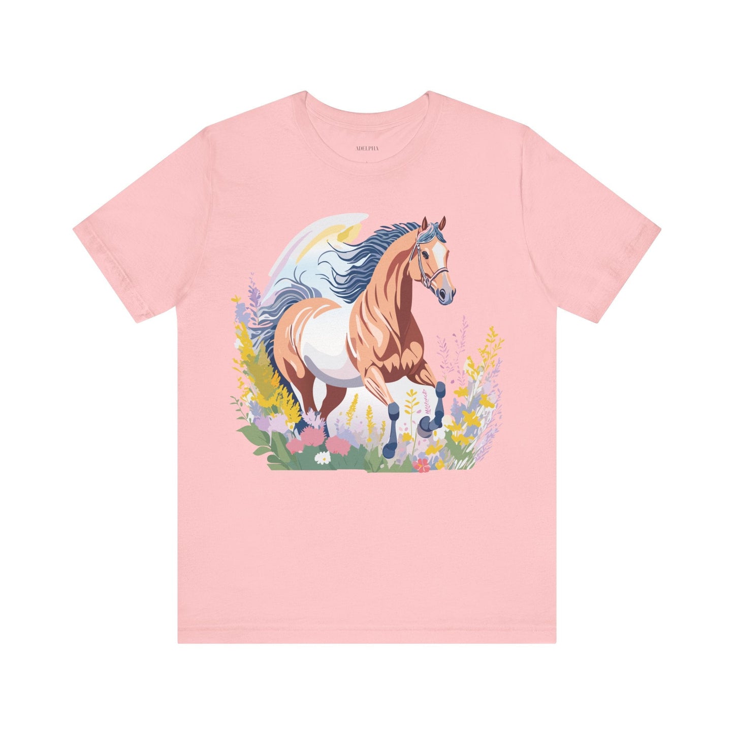 Horse Graphic Unisex 100 Cotton Vintage Animal Art T-Shirt 5