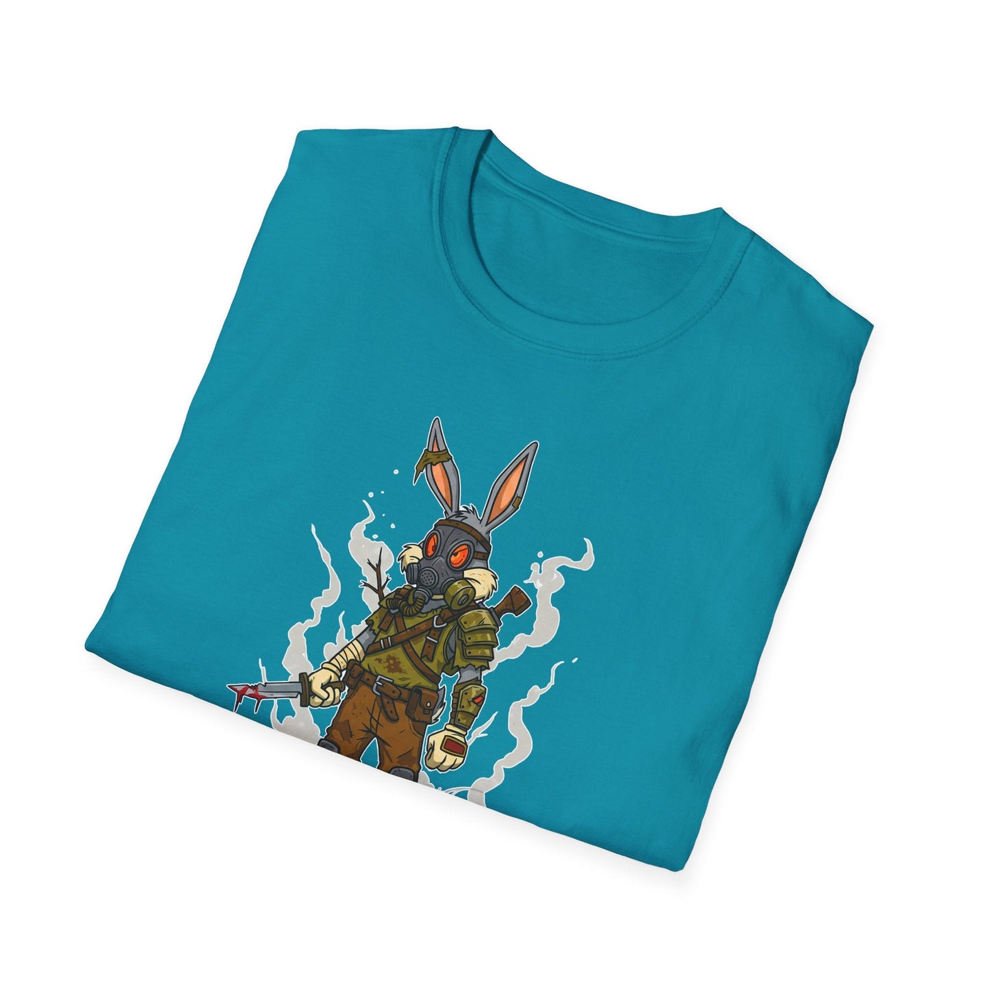 Bugs Bunny T Shirt Cartoon Graphic Tee Unisex Softstyle 64000 Gildan Premium Comfort