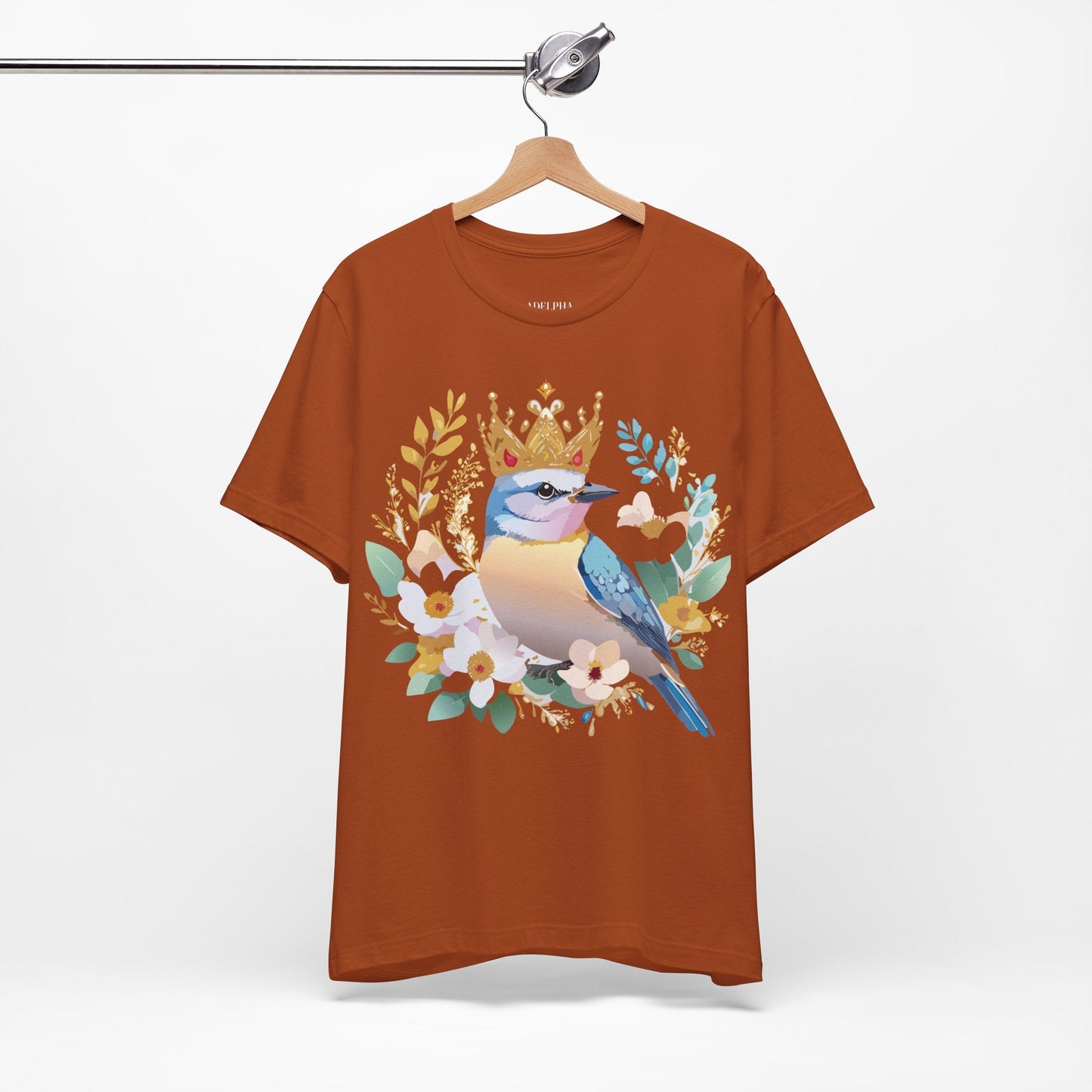 Medallion Shirt Graphic Tee Unisex Adelpha Art Design Vintage Inspired Short Sleeve
