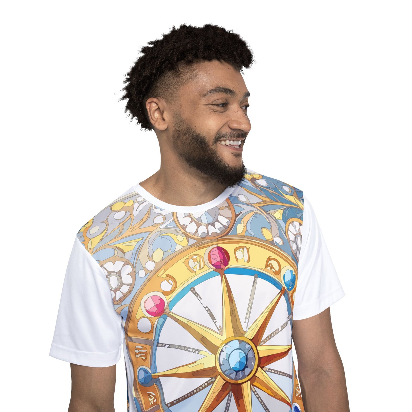 20-Card Deck Graphic T-Shirt, Art Design Poly Shirt, All Over Print Graphic Tee, Playing Cards T-Shirt, Playing Cards Tees