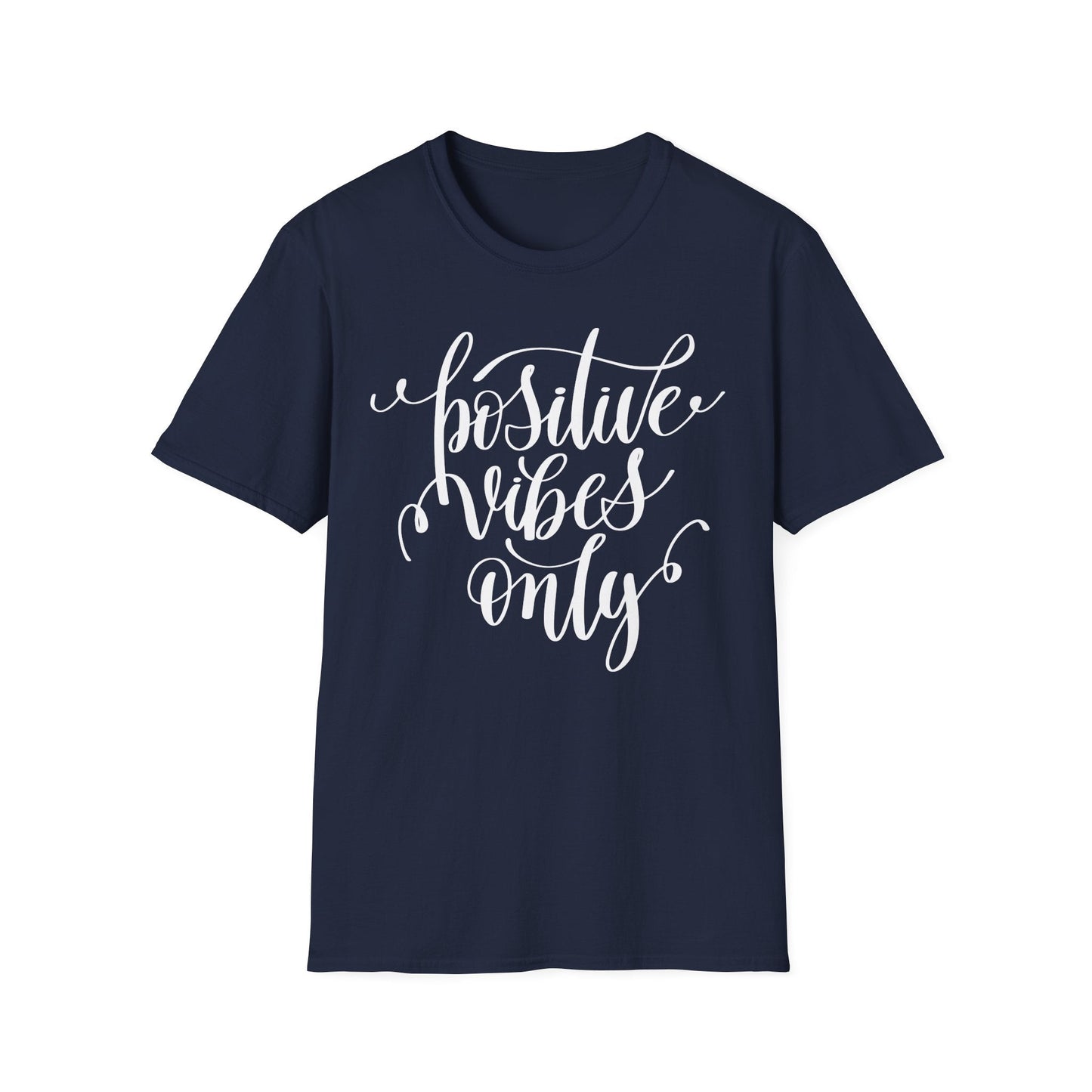Positive Slogan T Shirts With Positive Words Unisex Short Sleeve Tee Gildan Softstyle 64000 Ring Spun Cotton