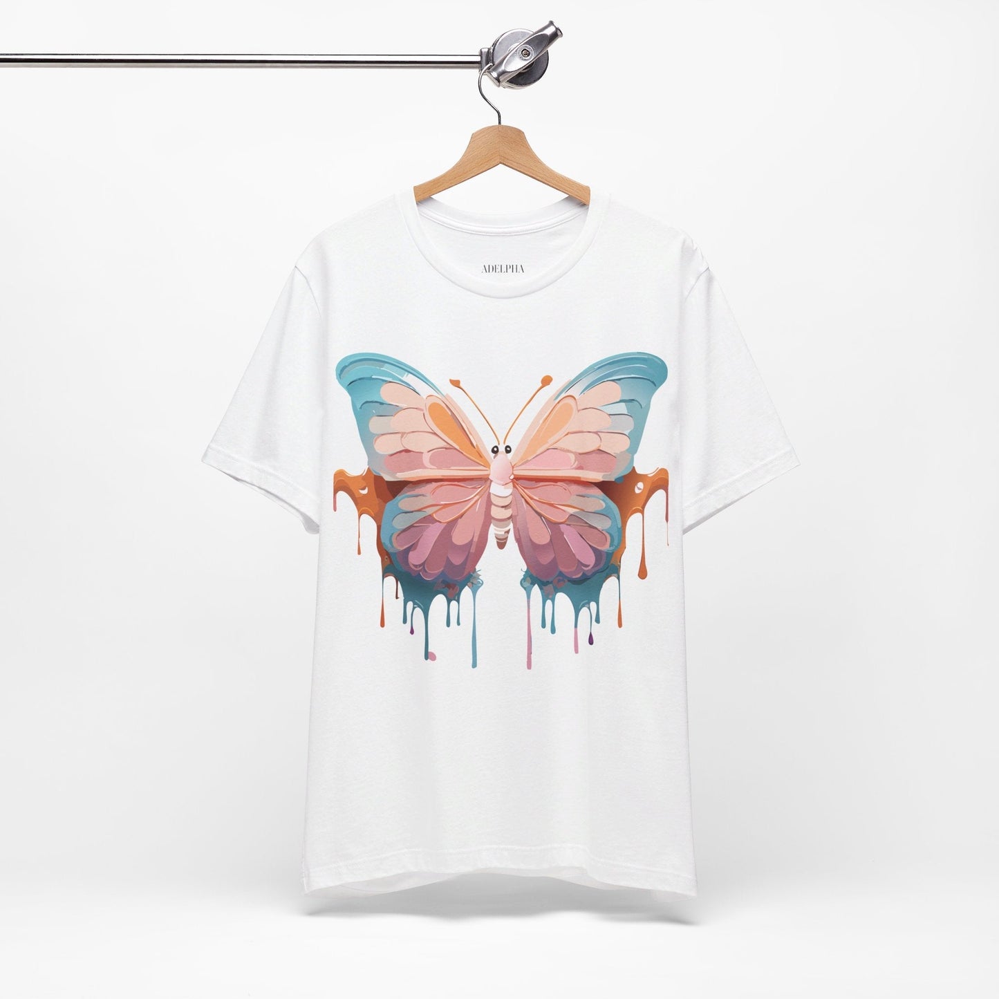 Adelpha Vintage Inspired Graphic Tee Unisex Short Sleeve Shirt