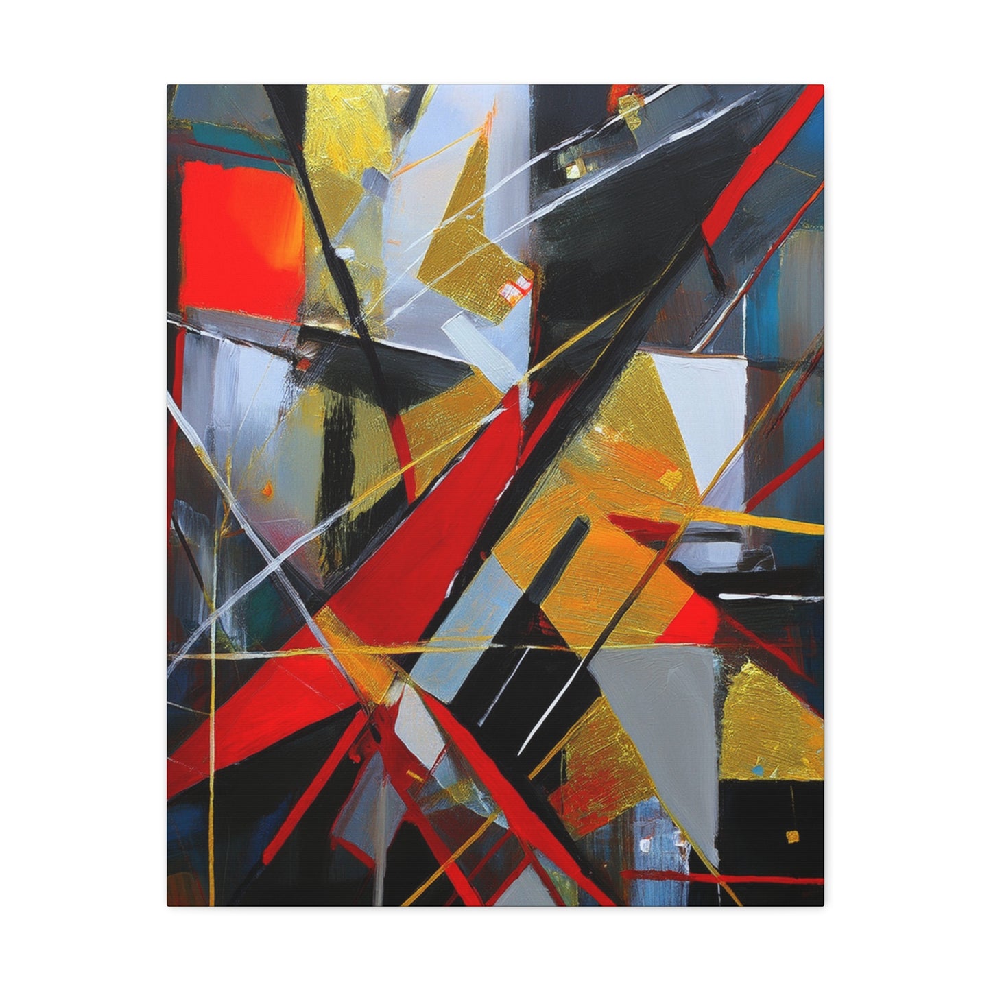 Abstract Oil Painting Print Canvas 20x24,20x30,24x30 24x32,24x36,30x40 32x48,36x48,40x60 Pine-Wood Inner Frame ABS-194