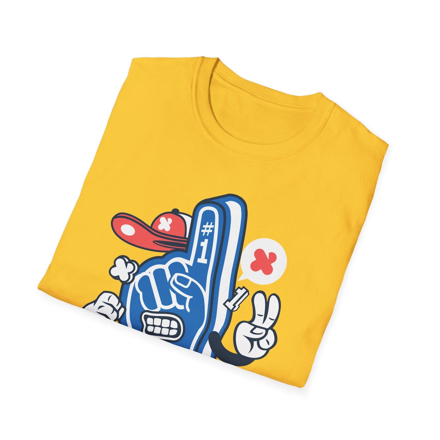 Cartoon T Shirt Animation Tee Unisex Funny Tee Gildan Softstyle 64000 100 Percent Ring Spun Cotton
