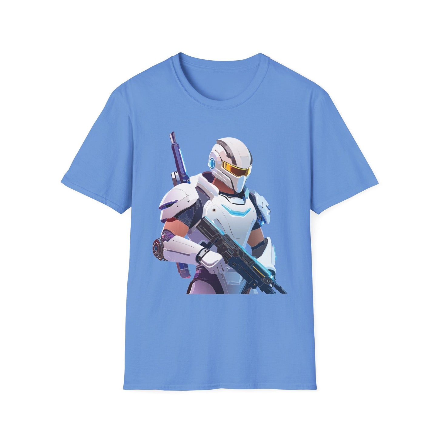 Robocop Graphic Unisex Cotton With Cyber Man Artwork Tee 10
