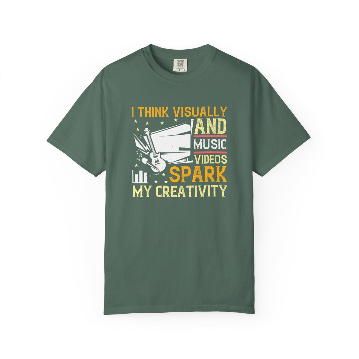 Music Graphic Unisex Heavy Cotton Art Designed T-Shirt m14