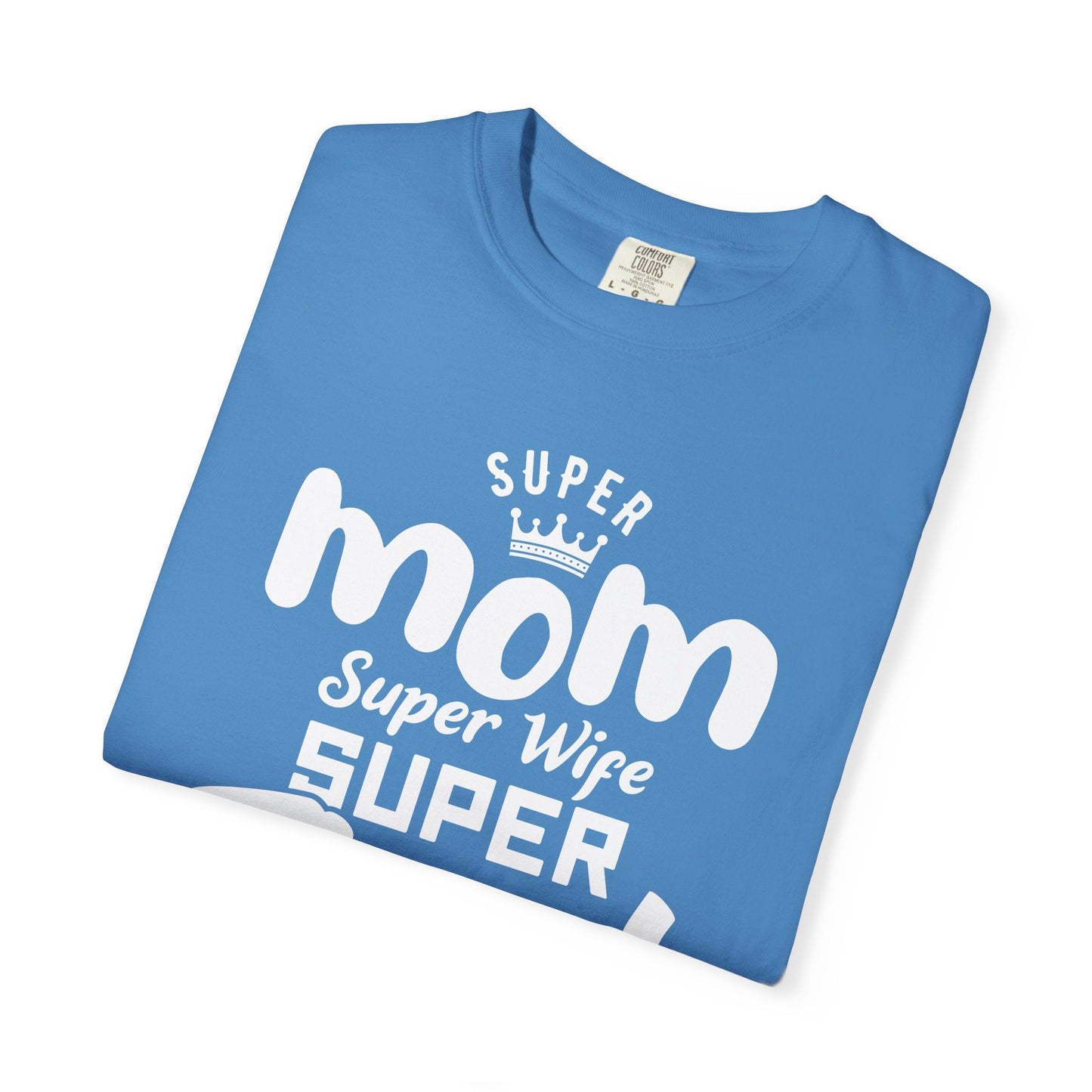 Mom T-shirt Mother's Day Mama Tee Unisex Comfort Colors Garment-Dyed Cotton h45