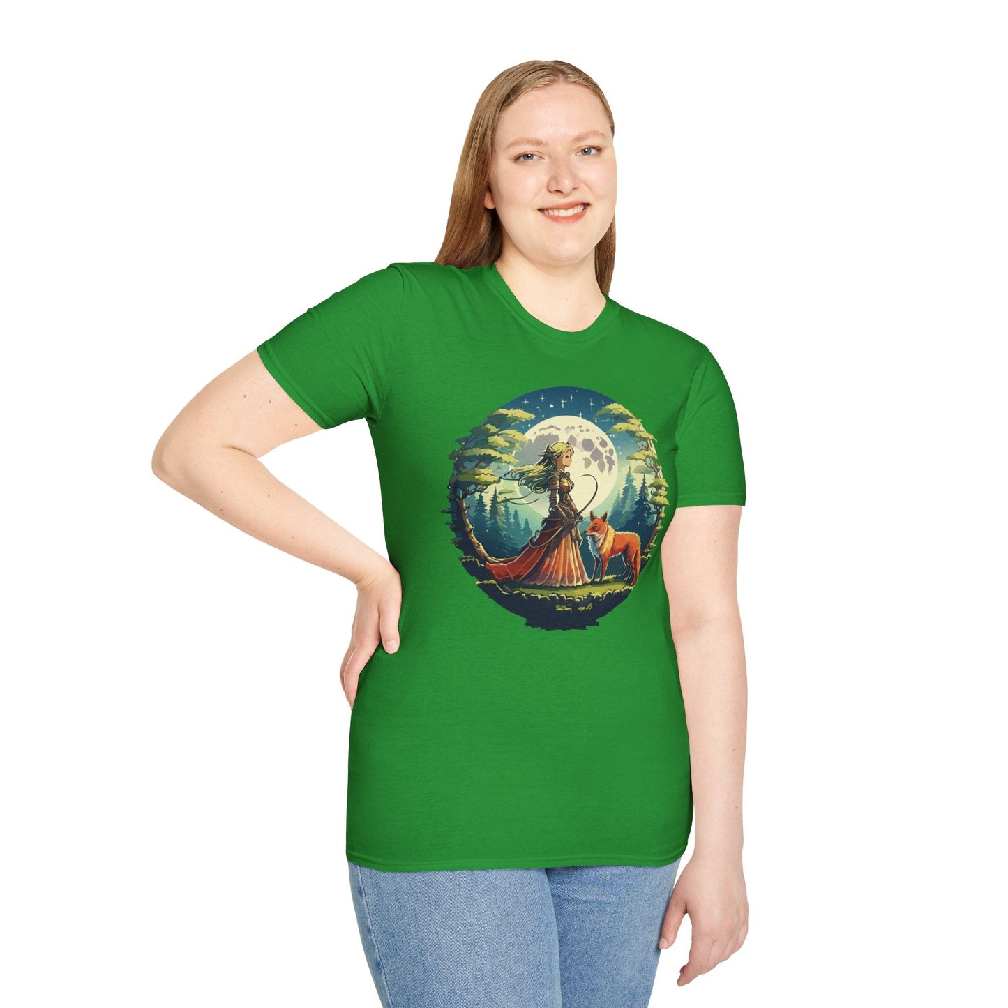 Womens Graphic T Shirt Art Design Tee Softstyle 64000 Gildan Unisex Cotton Comfort Tee