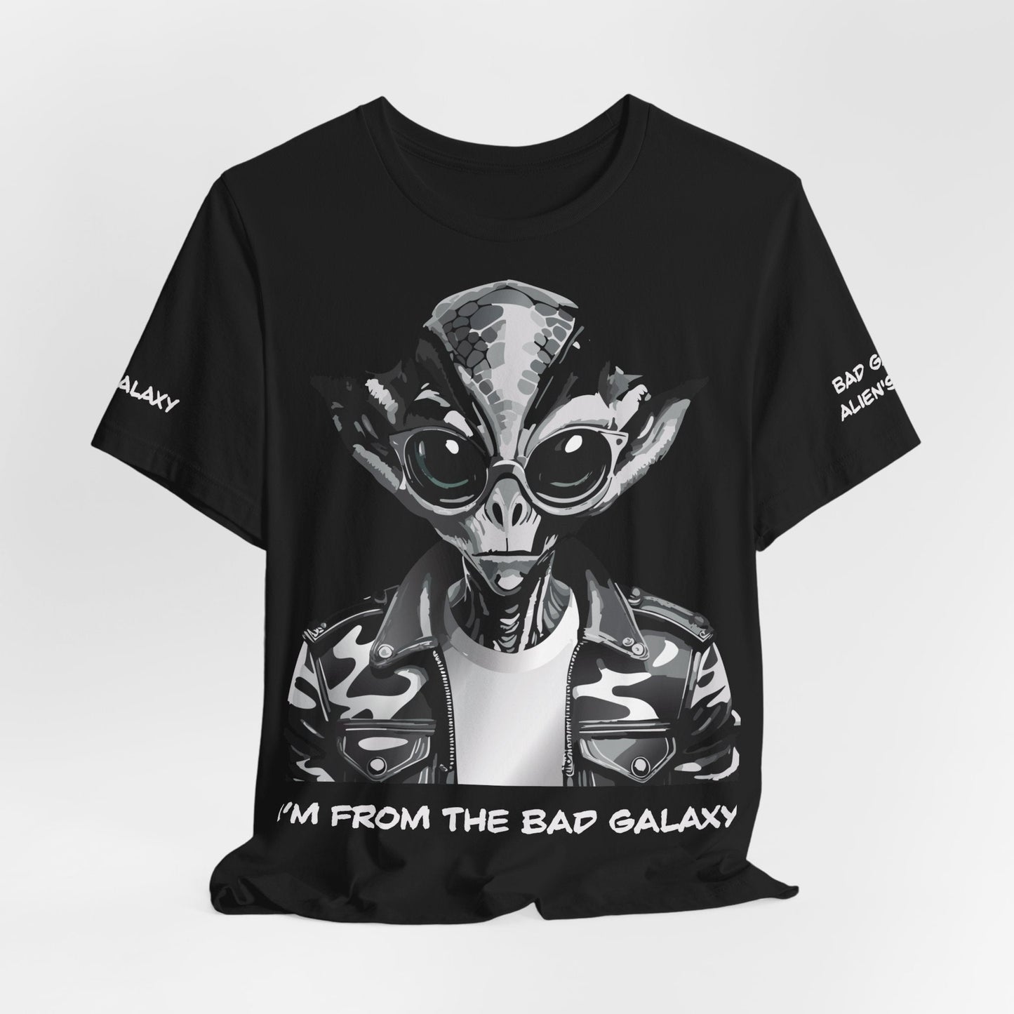 Alien T Shirt From Bad Galaxy Made To Order 100 Cotton Eco Friendly Inks Soft Comfortable