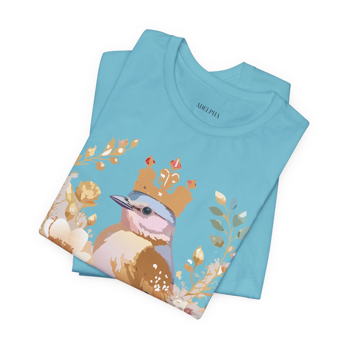 Medallion Graphic Unisex 100 Cotton Vintage Animal Medal Artwork Tee 19