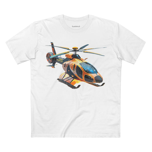 Chopper Graphic Unisex 100 Cotton Staple Tee 6