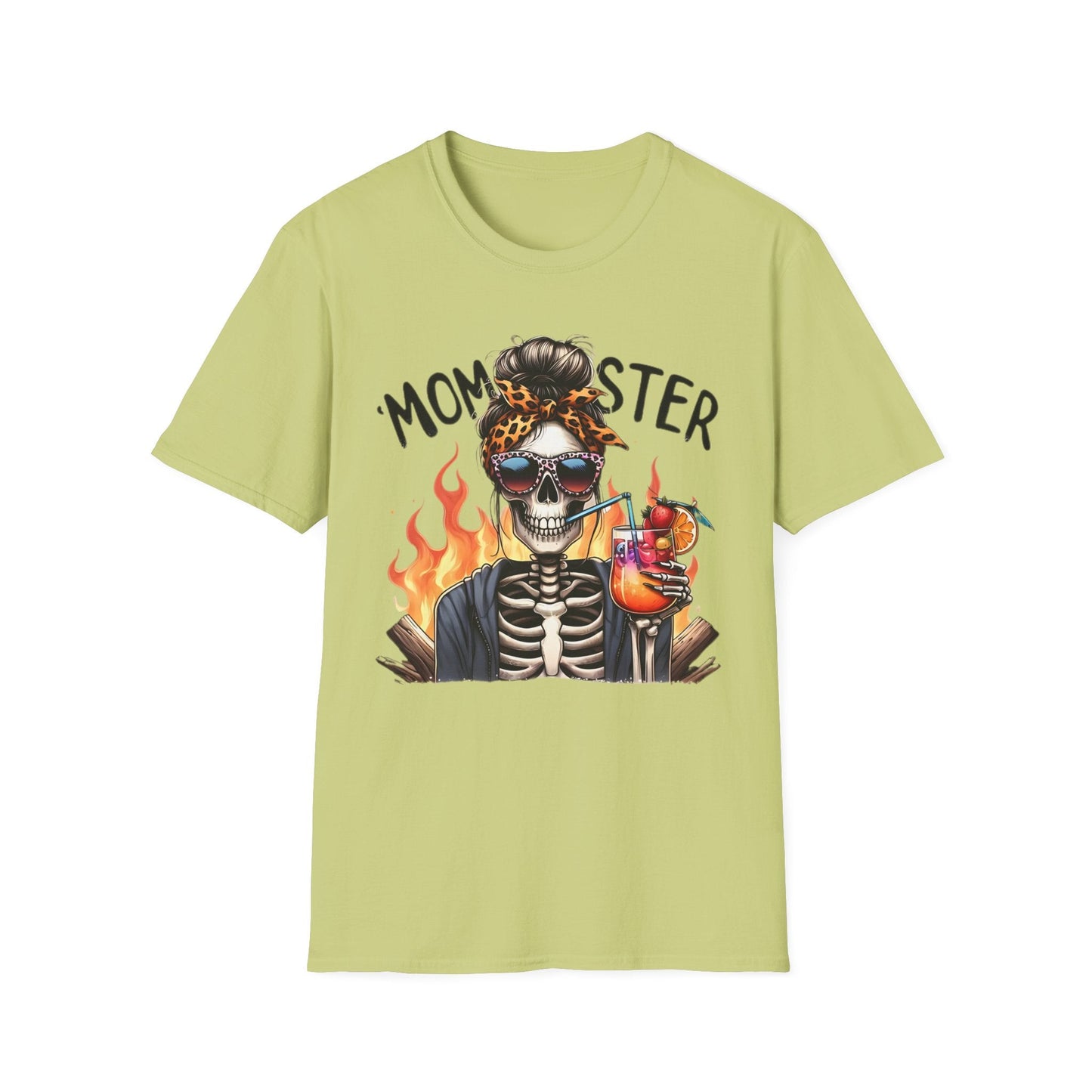 Skull Graphic Unisex Cotton T-shirt with Skeleton Artwork Design 13