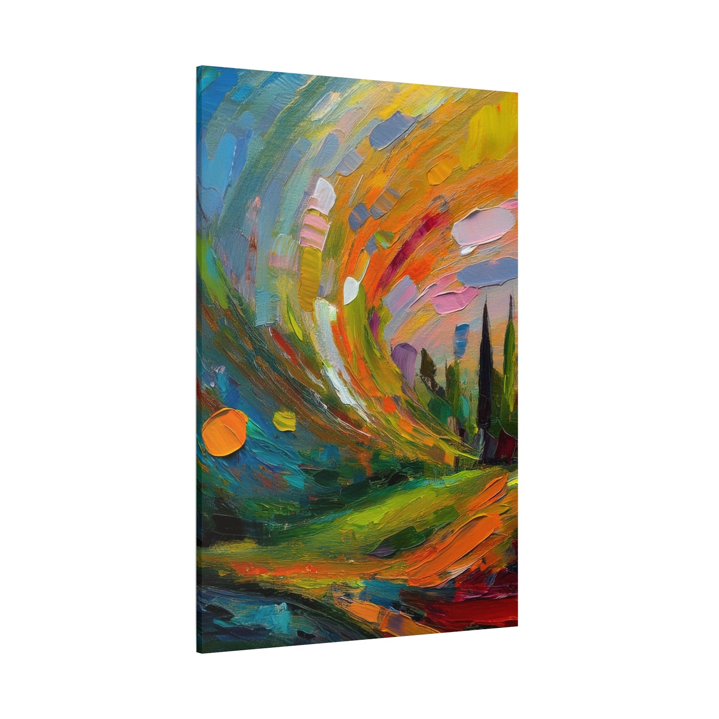 Abstract Oil Painting Print Canvas 20x24,20x30,24x30 24x32,24x36,30x40 32x48,36x48,40x60 Pine-Wood Inner Frame ABS-119