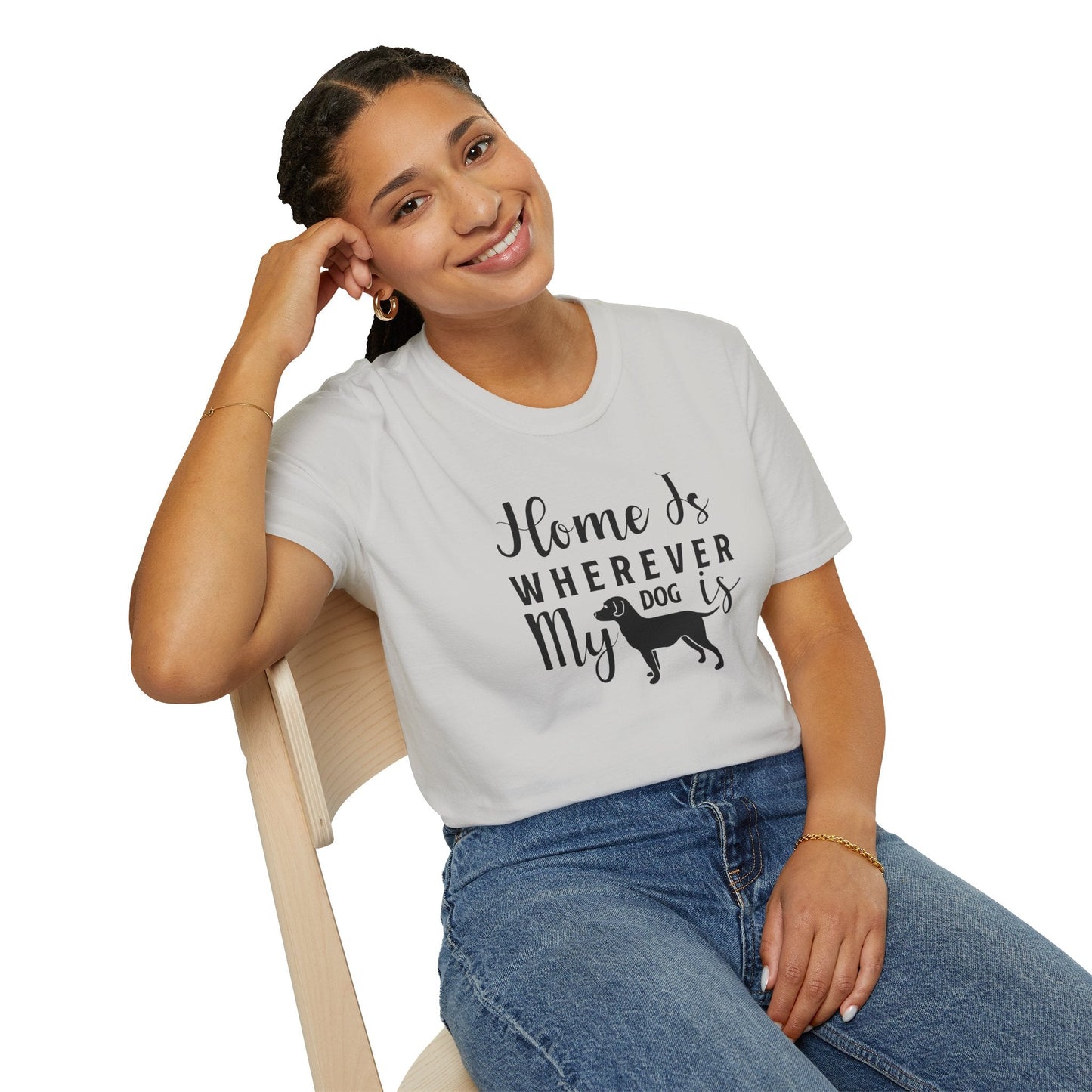 Dog Slogan T Shirts With Funny Quotes Unisex Tee Gildan Softstyle 64000 100 Percent Ring Spun Cotton Comfort