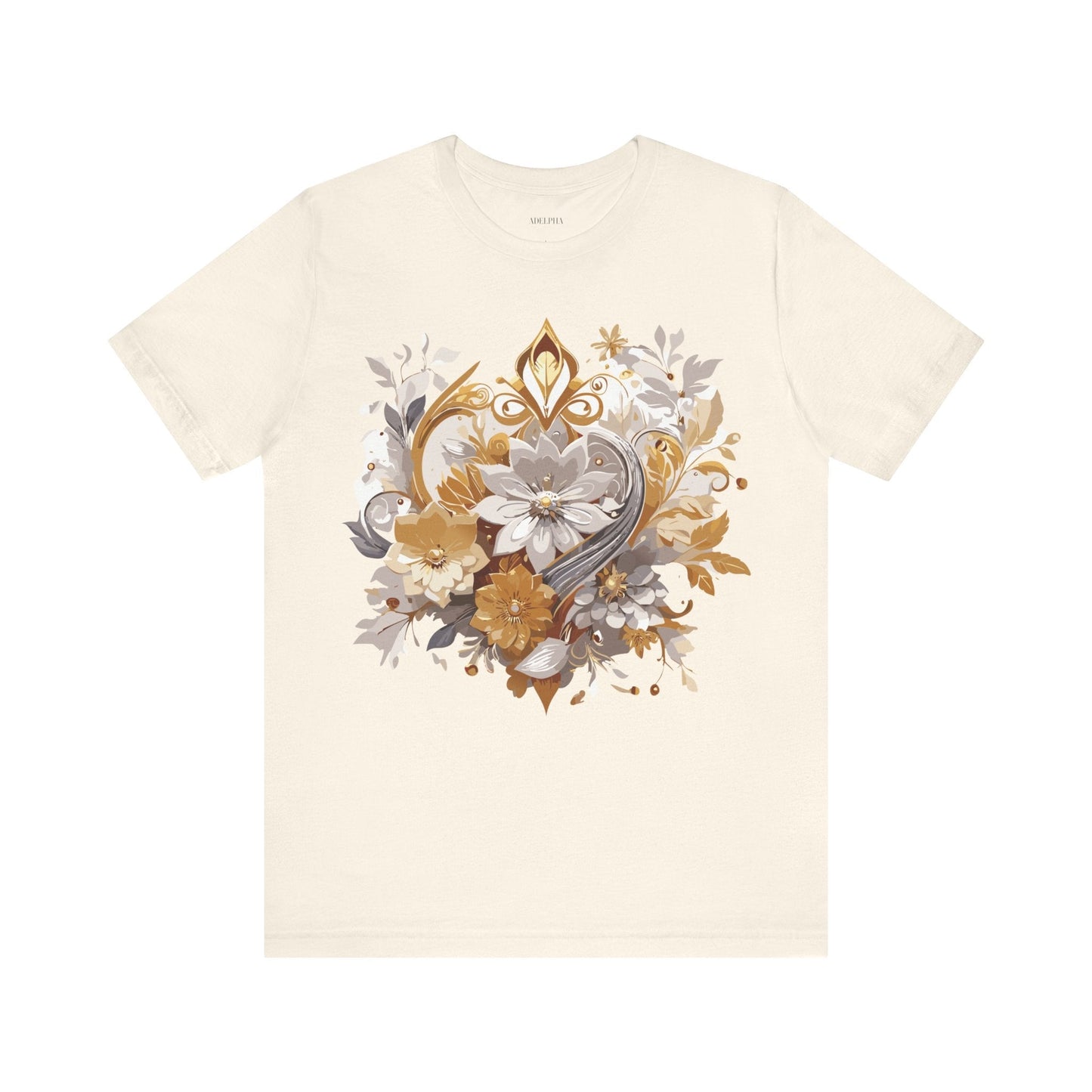 Adelpha Vintage Inspired Unisex Graphic Tee Short Sleeve Jersey Art Design Premium Casual Wear