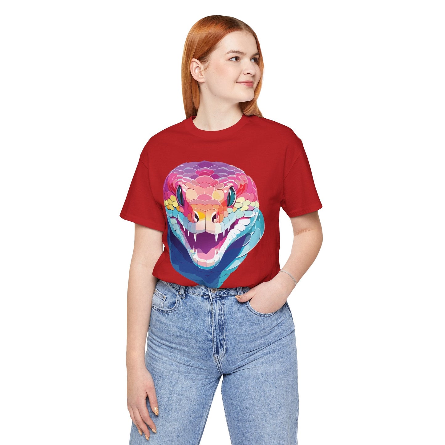 Unisex Animal Shirt With Animals Art Design Tee Short Sleeve Comfortable Tee Everyday Wear