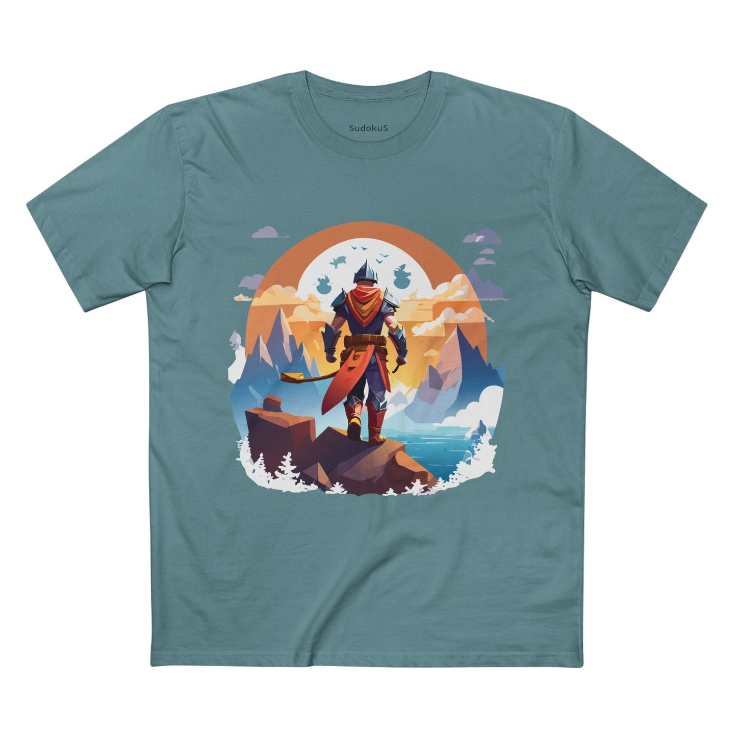 Adventures Graphic Unisex 100 Cotton Staple Tee 7