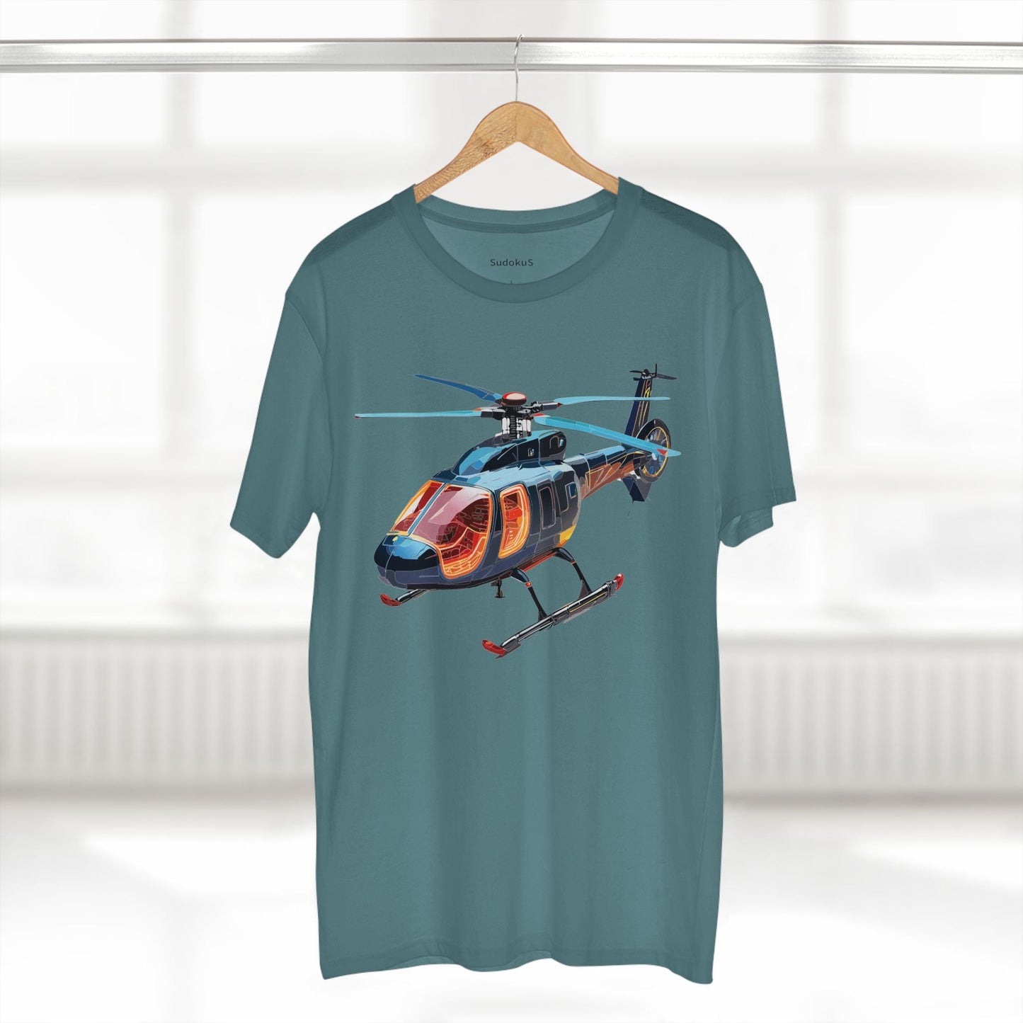 Chopper Graphic Unisex 100 Cotton Staple Tee 12