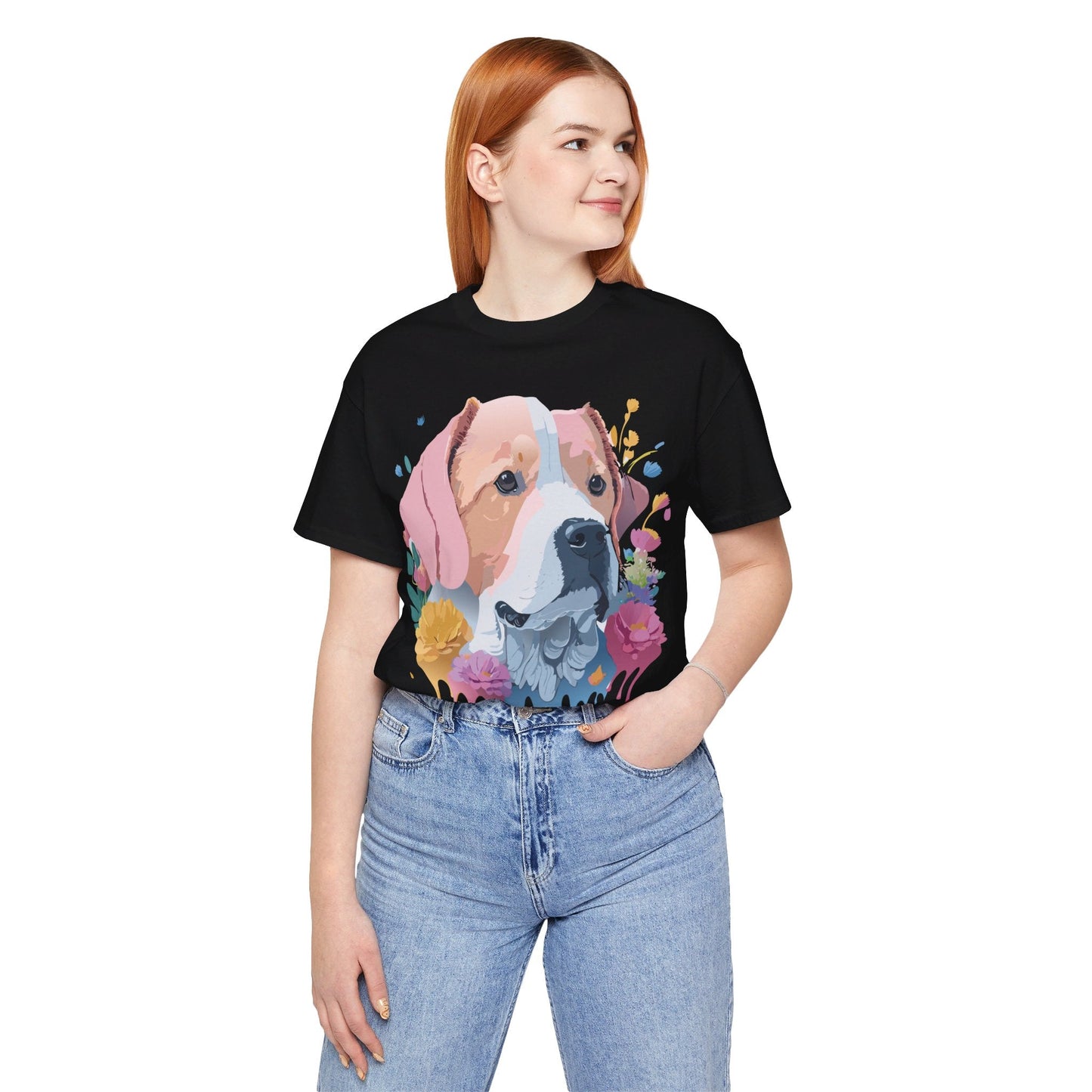 Dog Graphic Unisex 100 Cotton T-Shirt 9