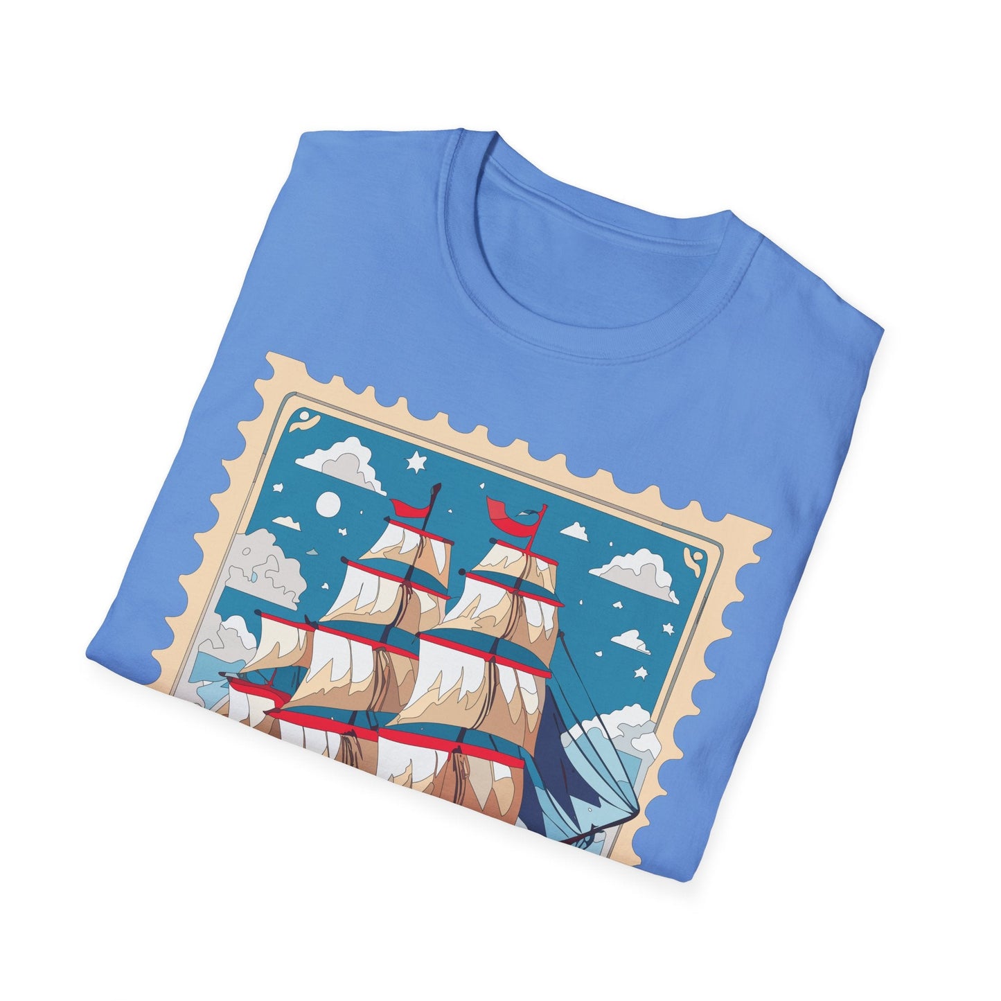 Unisex Softstyle Gildan 64000 Short Sleeve T Shirt Vessel Ship Frigate Tee For Everyday Comfort