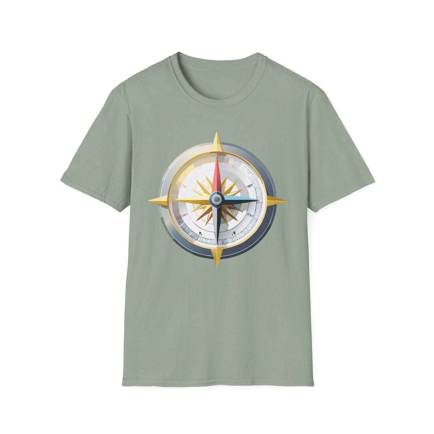 Compass Navigator Graphic Tee Unisex 100 Cotton 9