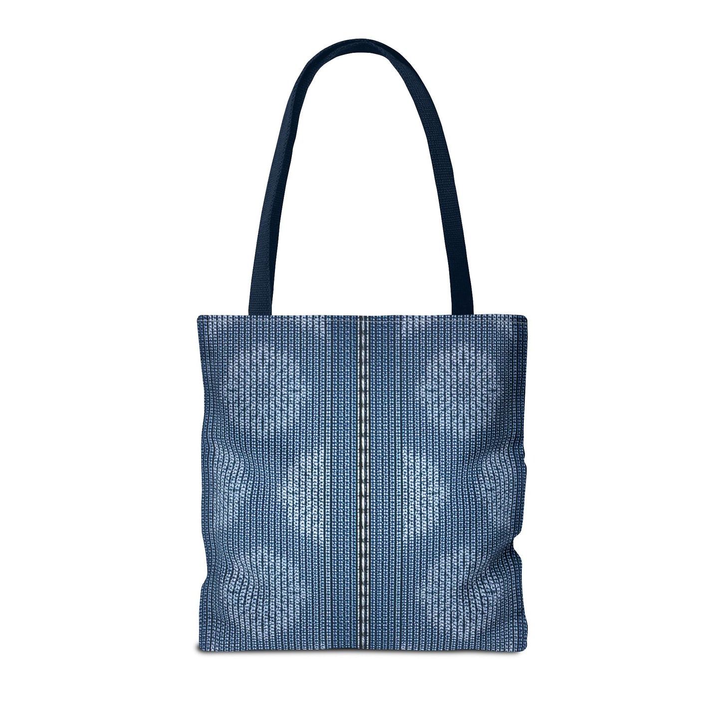 Denim Fabric Imitation Print Unisex Canvas Bag Poly Spun 3 Sizes Tote Bag 109