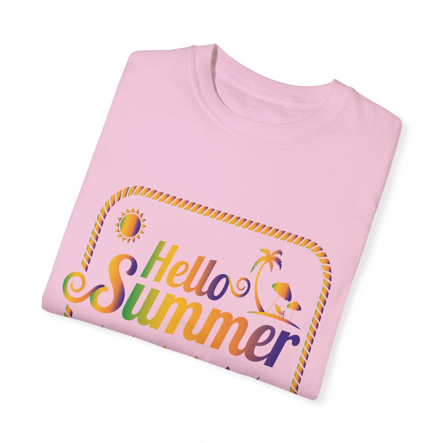 Unisex T-shirt with summer design