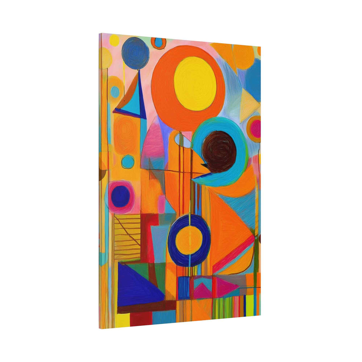 Abstract Painting Print Canvas 20x24,20x30,24x30, 24x32,24x36,30x40, 32x48,36x48,40x60 Pine-Wood Inner Frame ABS-12