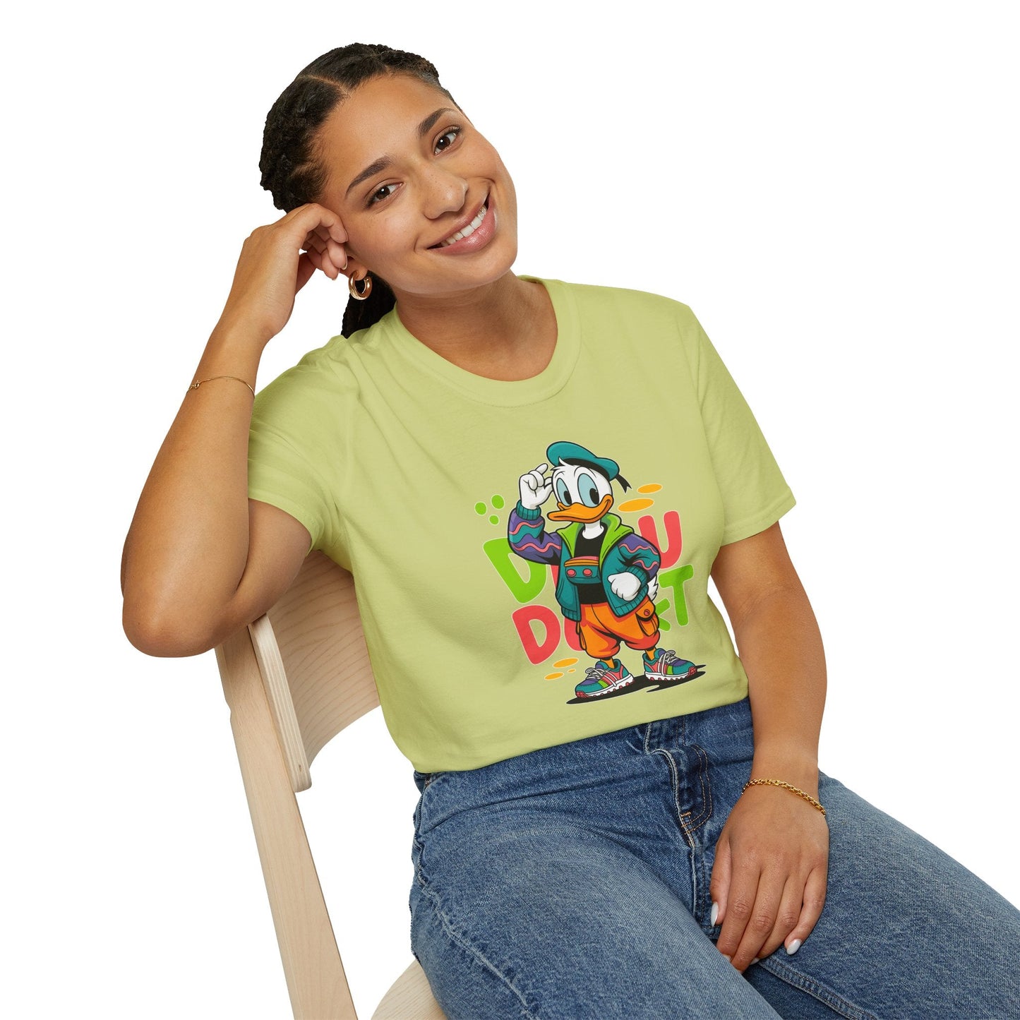 Gildan Softstyle Unisex Cartoon Animation T Shirt With Funny Animals Graphic Tee For Men Women