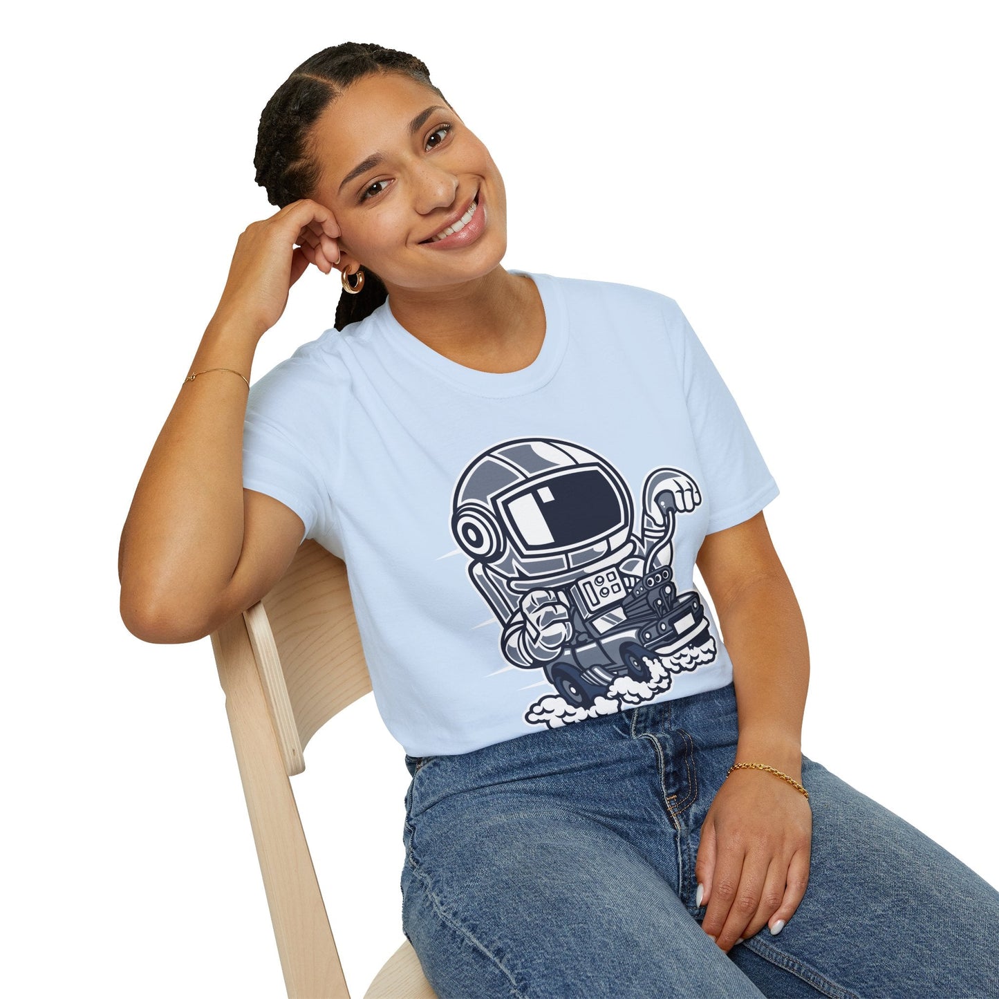 Cartoon T Shirt Animation T Shirt Funny Tee Unisex Softstyle 64000 Gildan 100 Percent Cotton