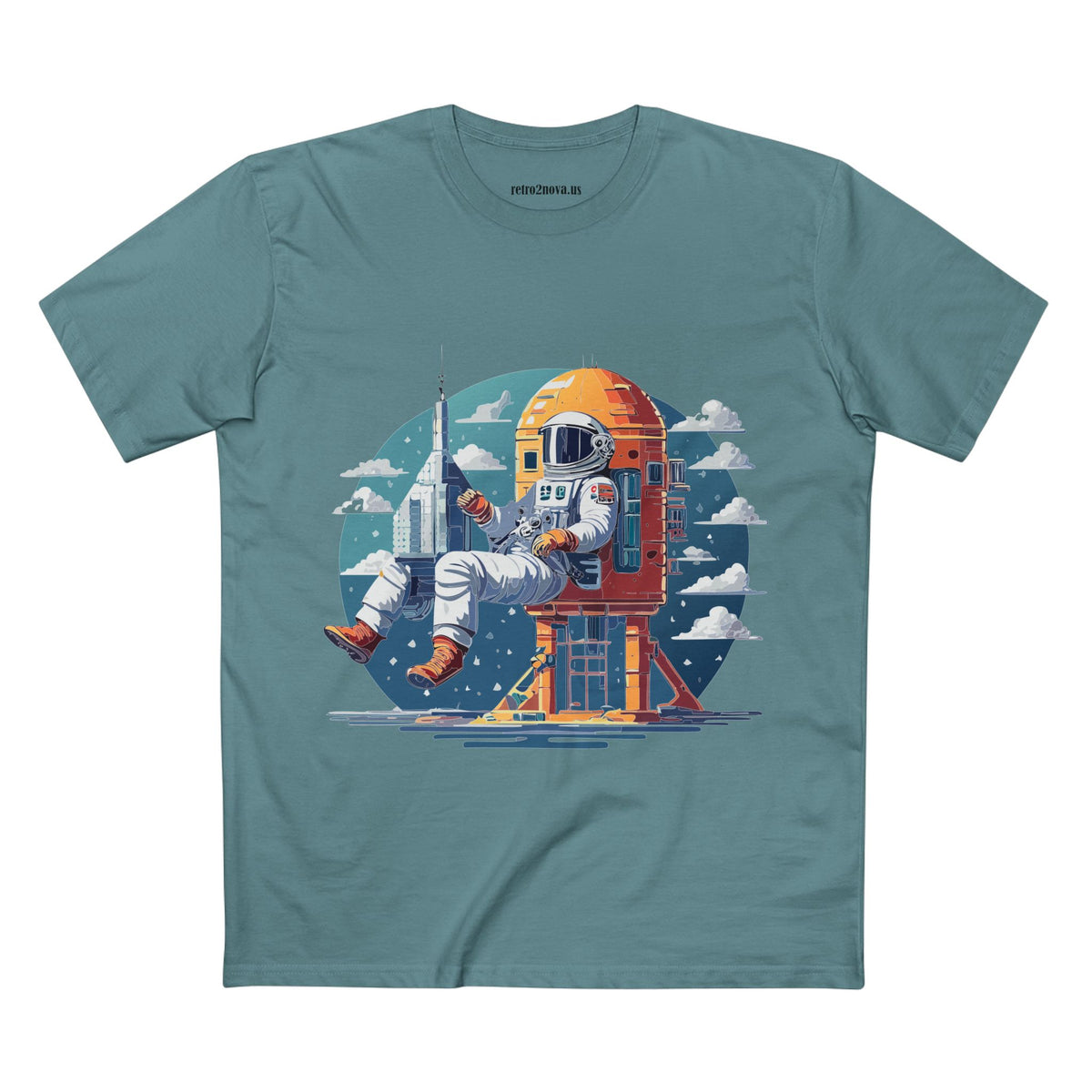 Cosmos Astronaut Graphic Tee Staple Unisex 100 Cotton Tee Shirt - CS-43