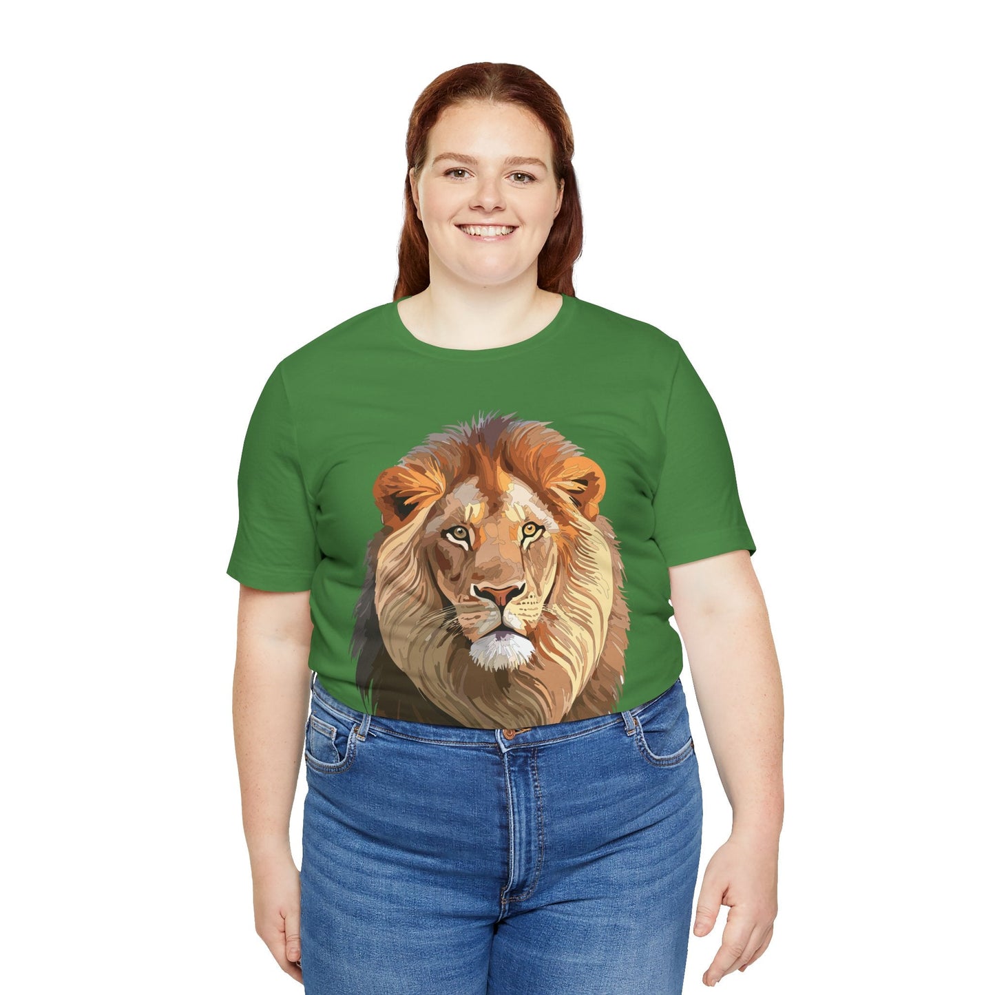 Unisex Animal Graphic Tee Shirt With Wild Animals Art Design For Everyday Wear Casual