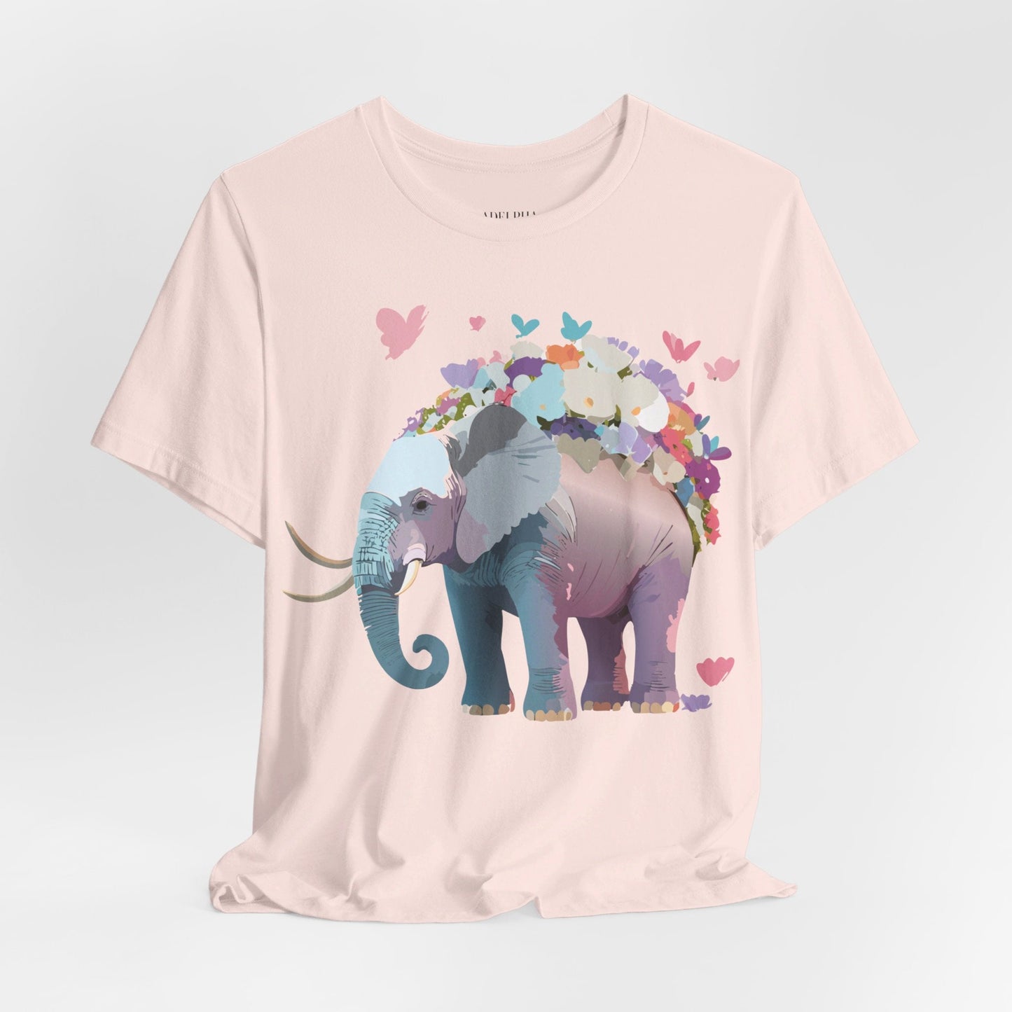 Elephant Graphic Unisex 100 Cotton Jersey Vintage Art Design Tee 15