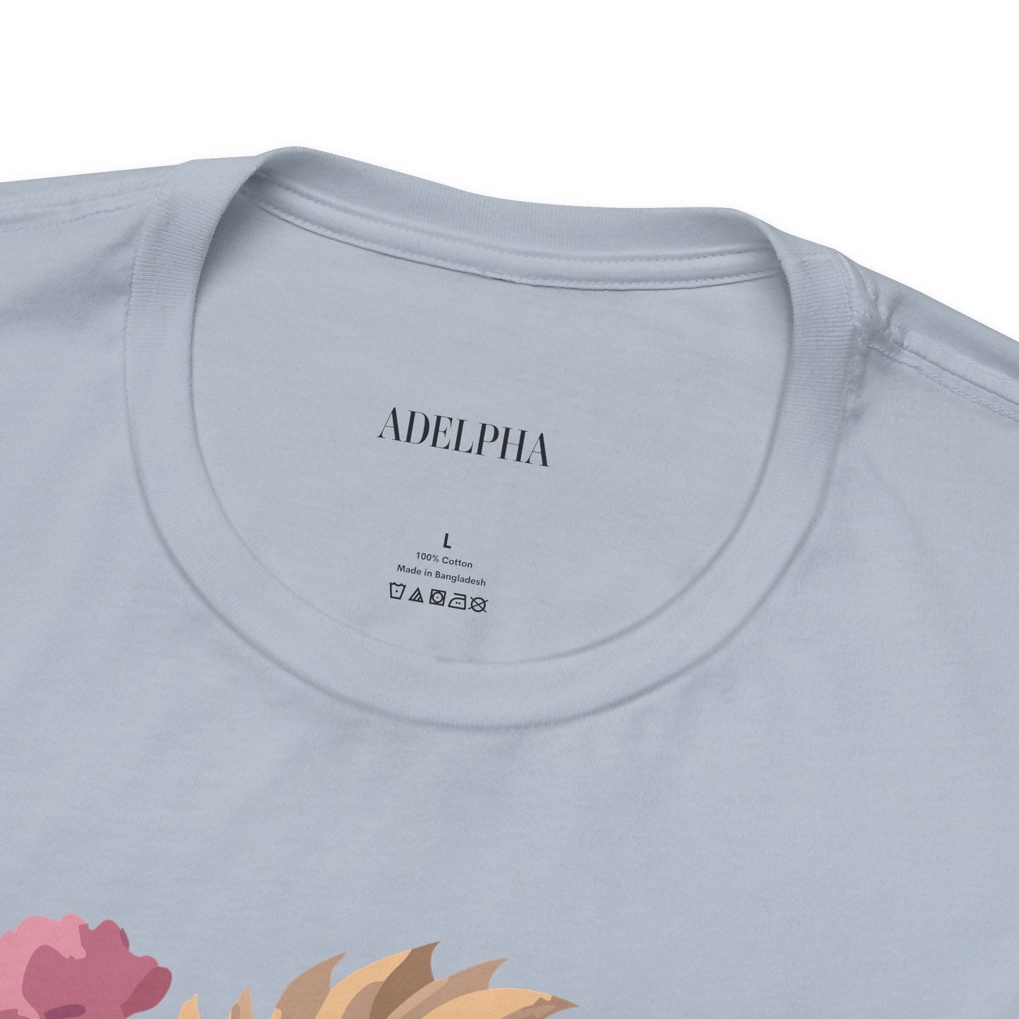 Adelpha Lion Shirt Unisex Graphic Tee Short Sleeve Vintage Style Lion Design Artwork