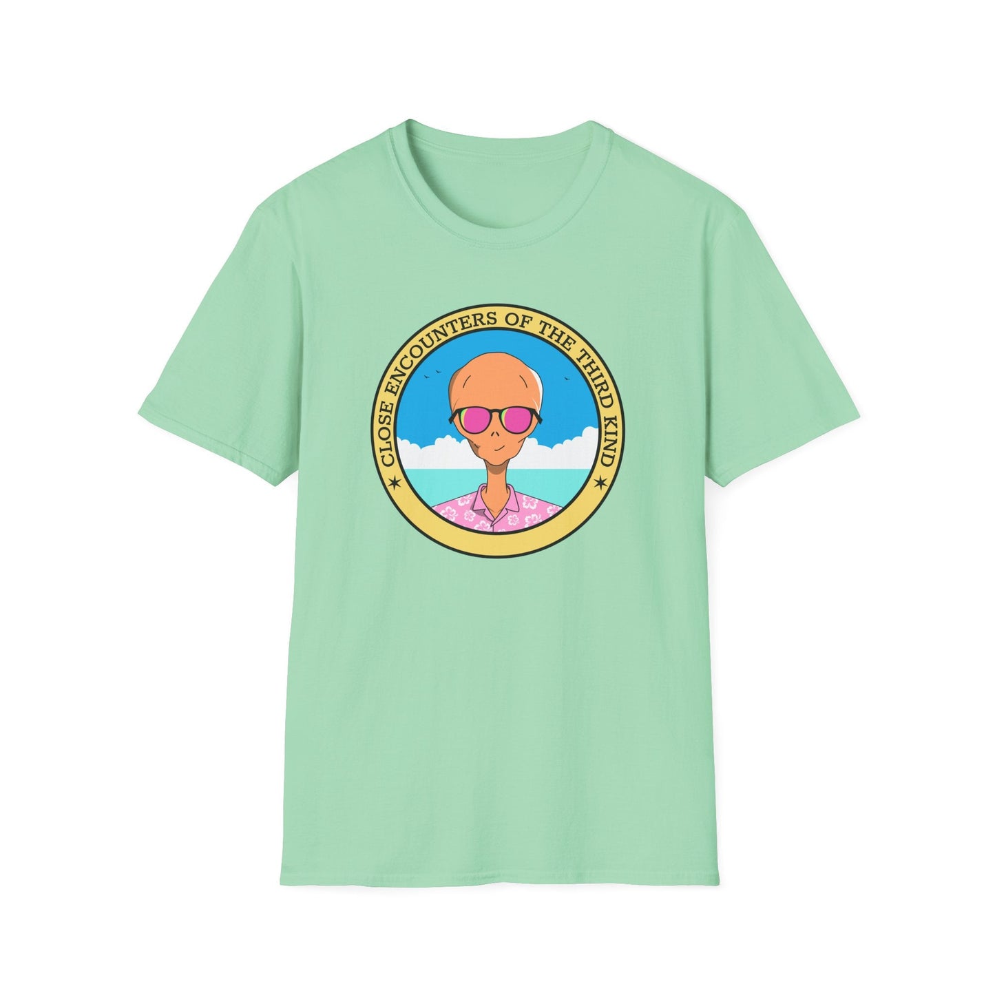 Funny T Shirts UFO Tees Funny Aliens Shirt  7