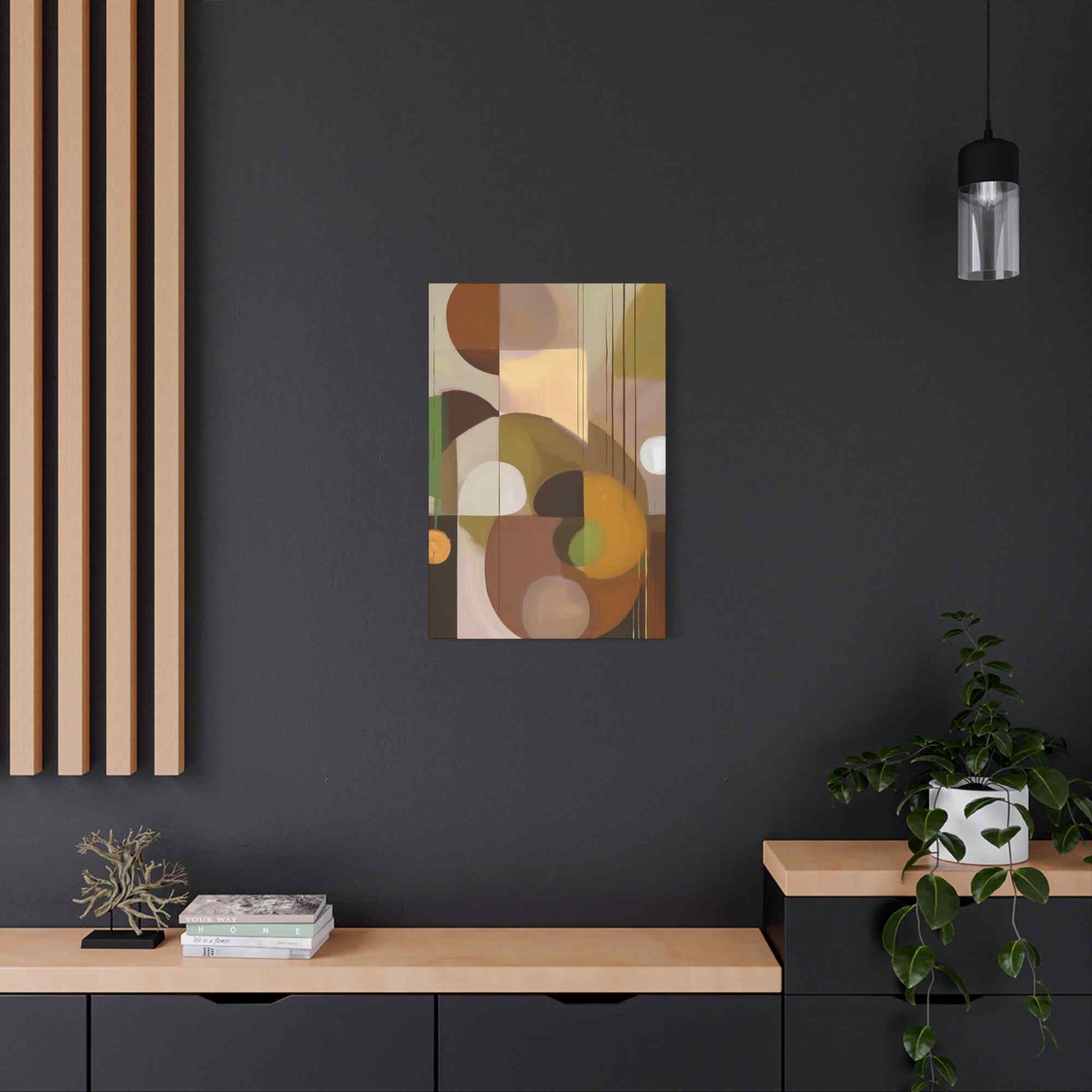 Abstract Geometric Painting Print Canvas 20x24,20x30,24x30 24x32,24x36,30x40 32x48,36x48,40x60 Pine-Wood Inner Frame ABS-54