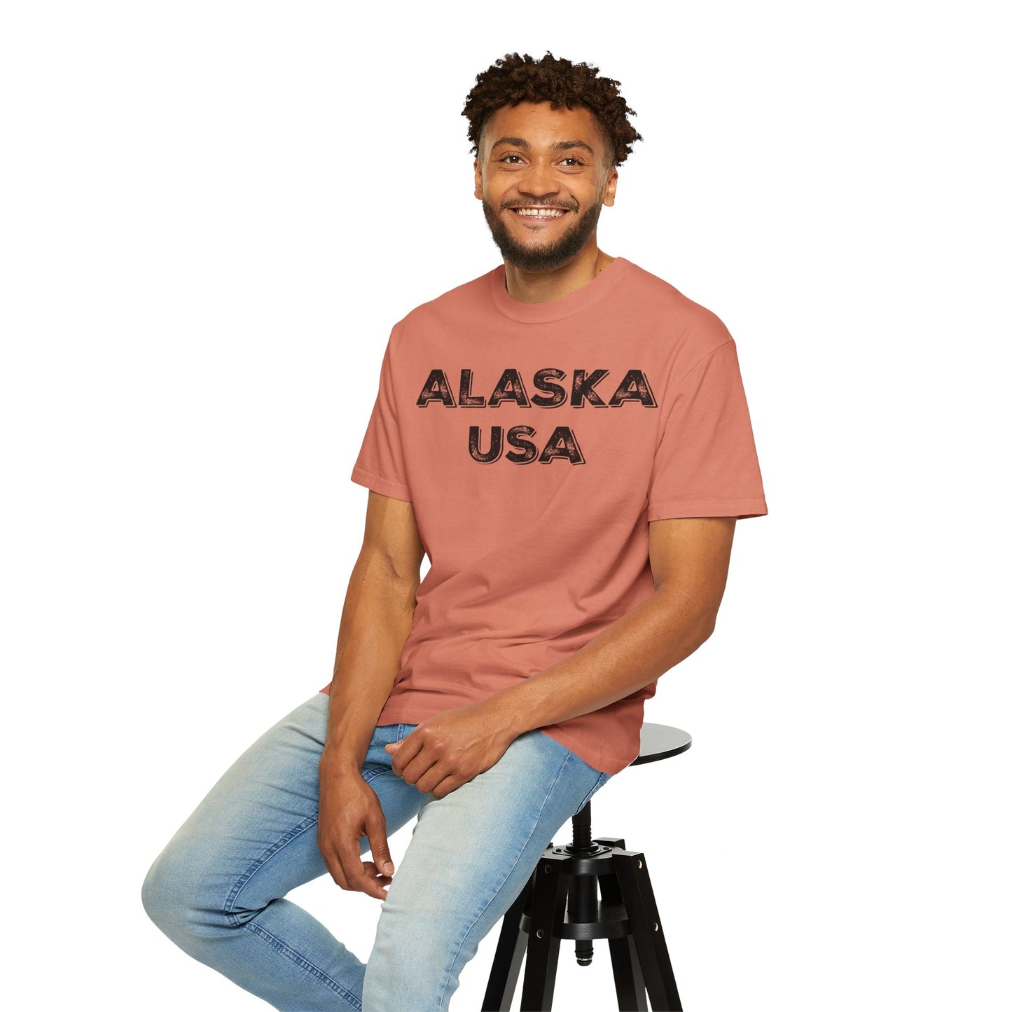 Alaska USA Graphic Unisex 100 Cotton T-Shirt c3