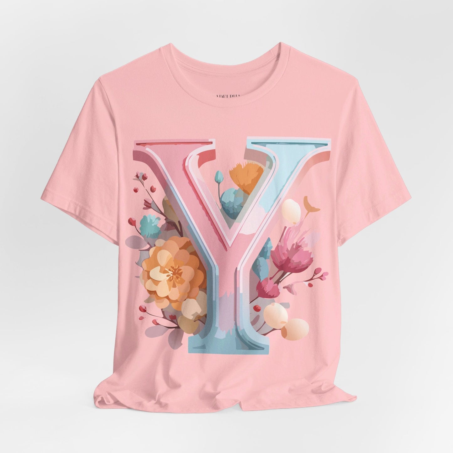Unisex Letter Y Graphic Tee From Adelpha Vintage Inspired Artwork T Shirt For Everyday Wear