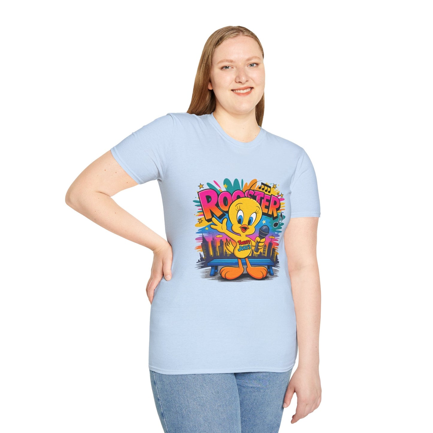 Cartoon T Shirt With Animation And Funny Animals Tee Shirt For Unisex Wear Comfortable