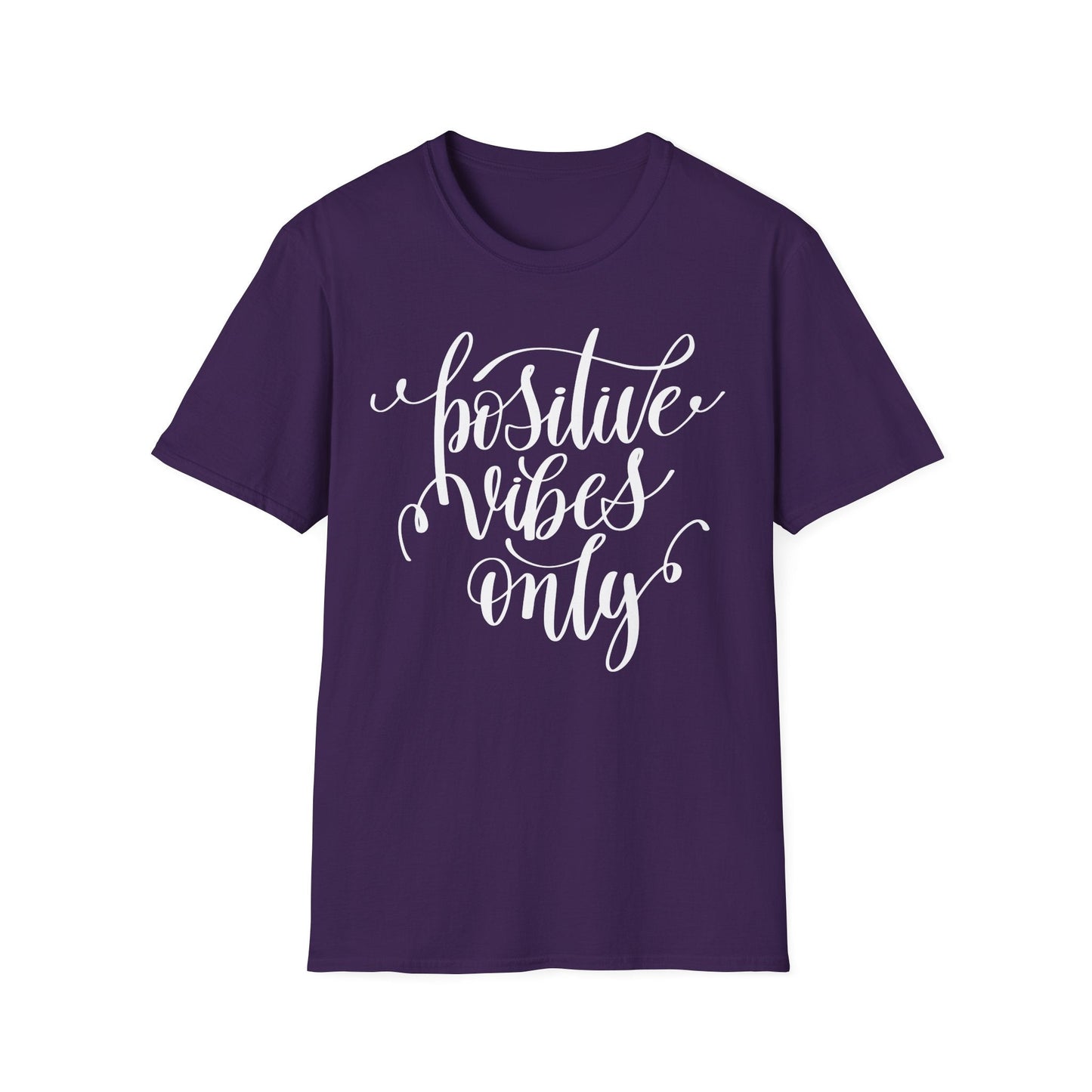 Positive Slogan T Shirts With Positive Words Unisex Short Sleeve Tee Gildan Softstyle 64000 Ring Spun Cotton